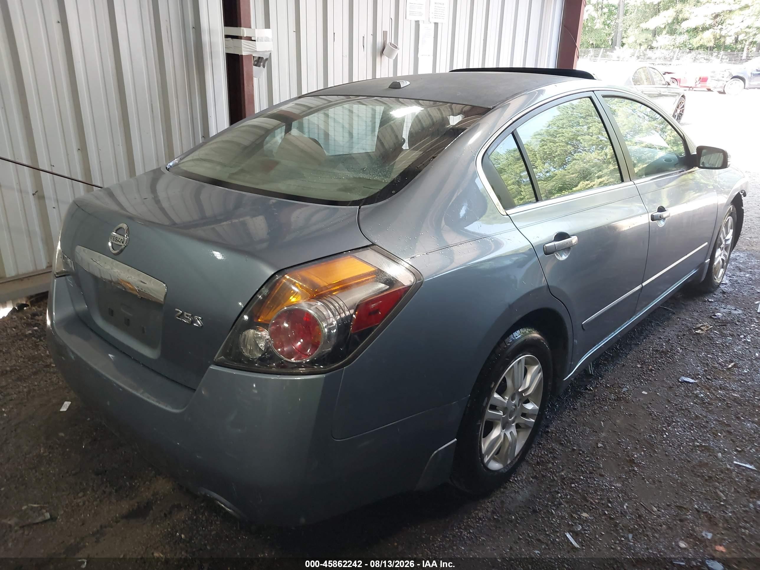 2012 Nissan Altima 2.5 S Blue vin: 1N4AL2AP3CC114313