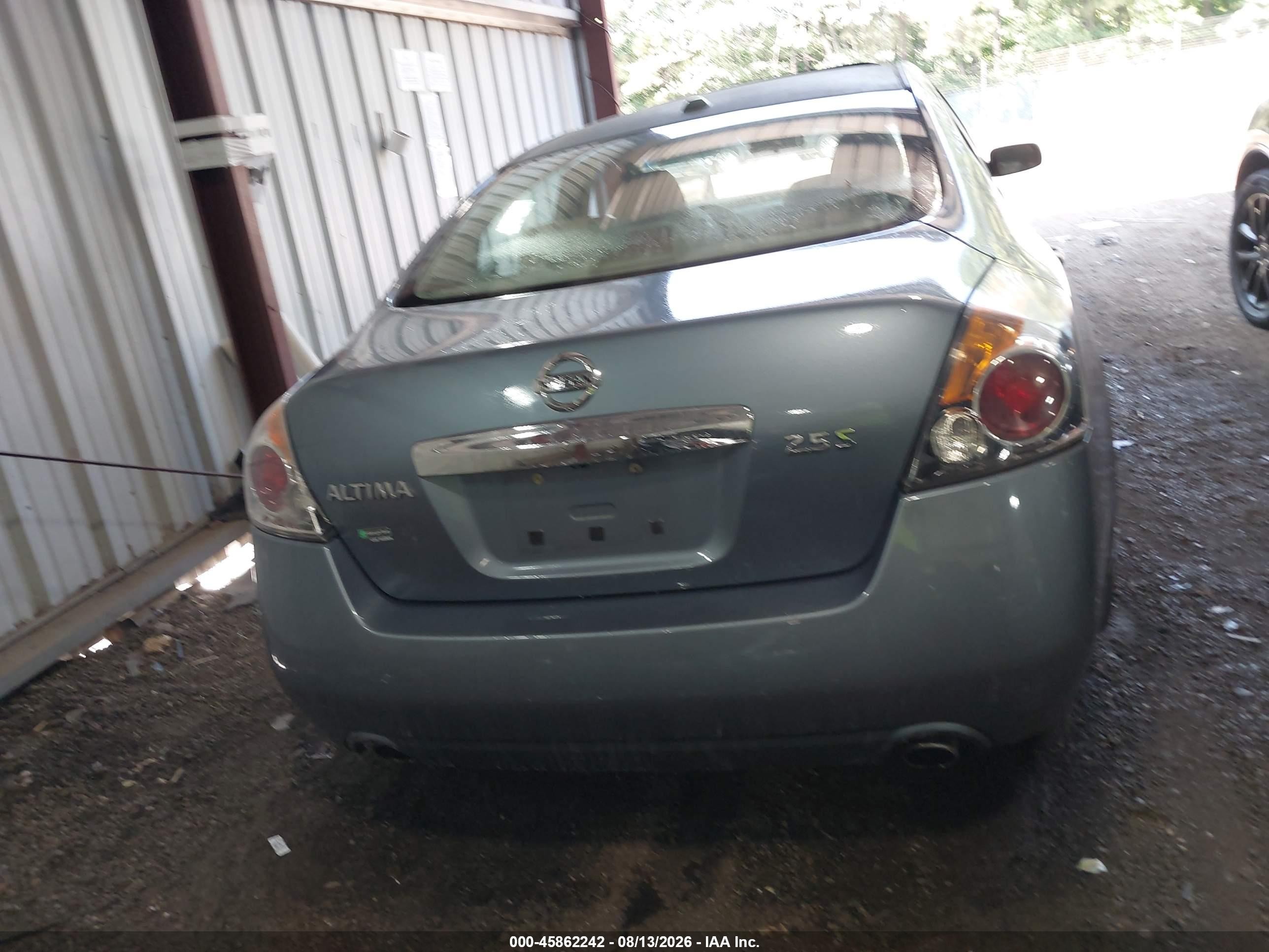 2012 Nissan Altima 2.5 S Blue vin: 1N4AL2AP3CC114313