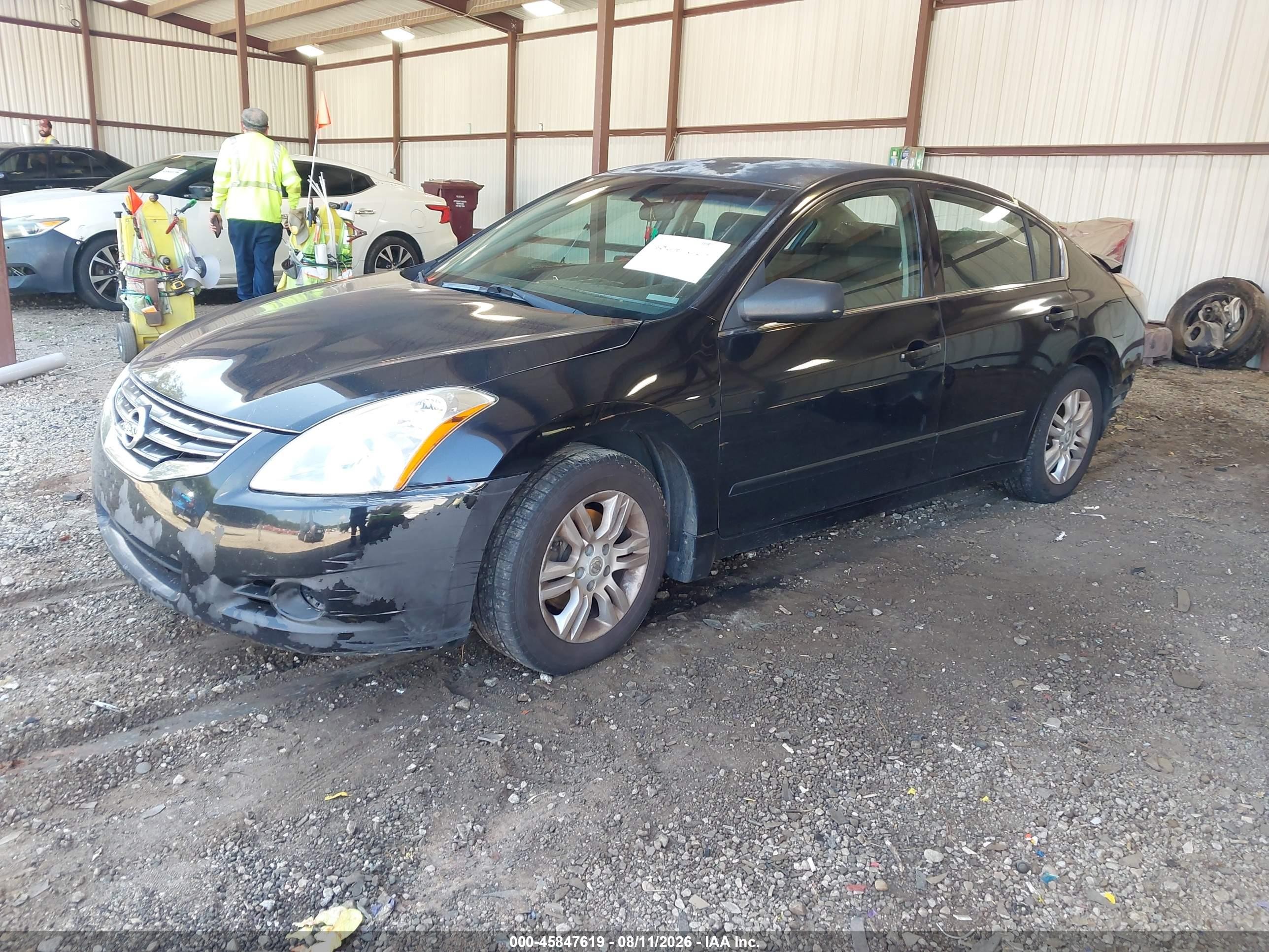 2012 Nissan Altima 2.5 S Black vin: 1N4AL2AP3CC117700