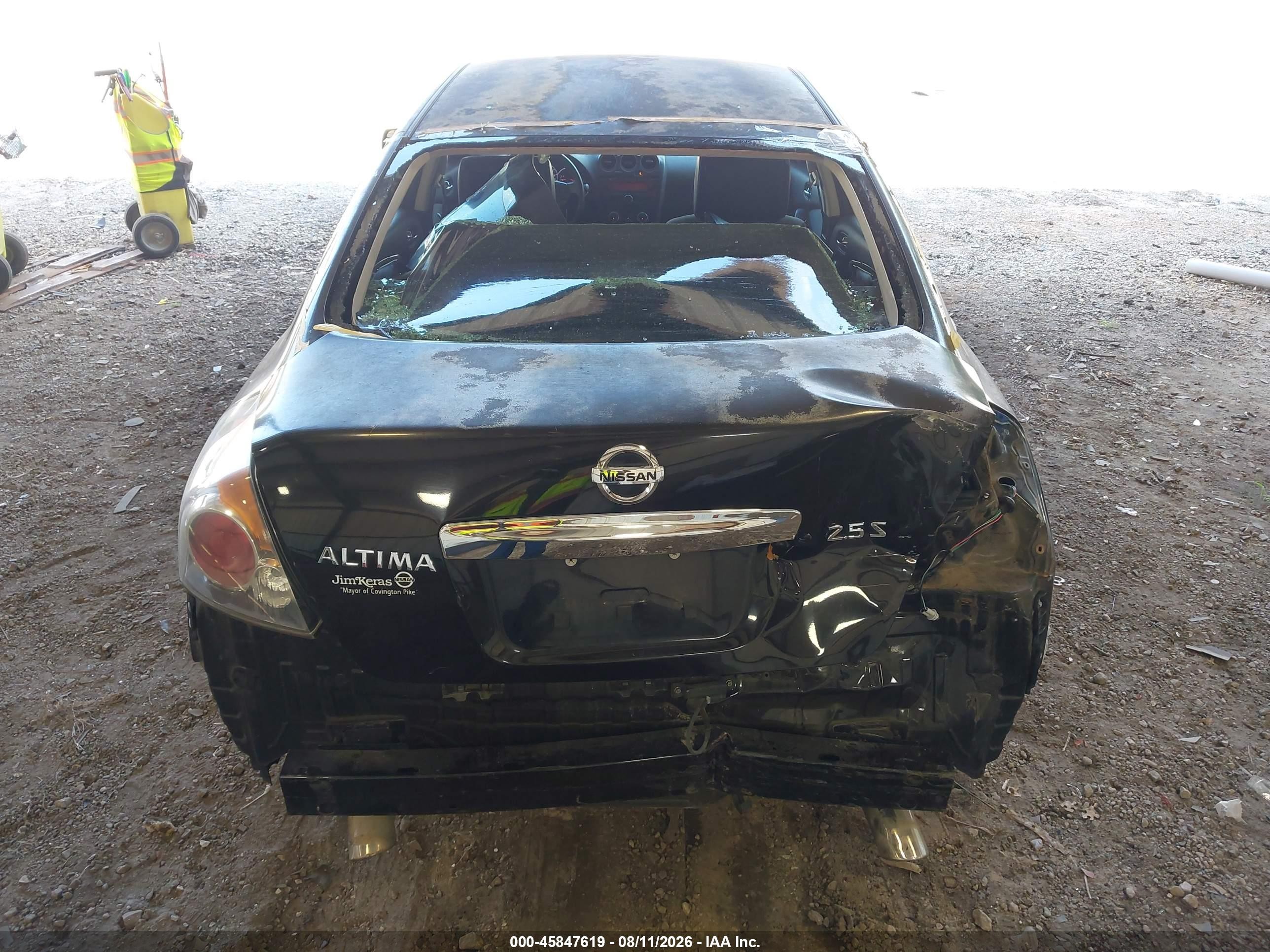 2012 Nissan Altima 2.5 S Black vin: 1N4AL2AP3CC117700