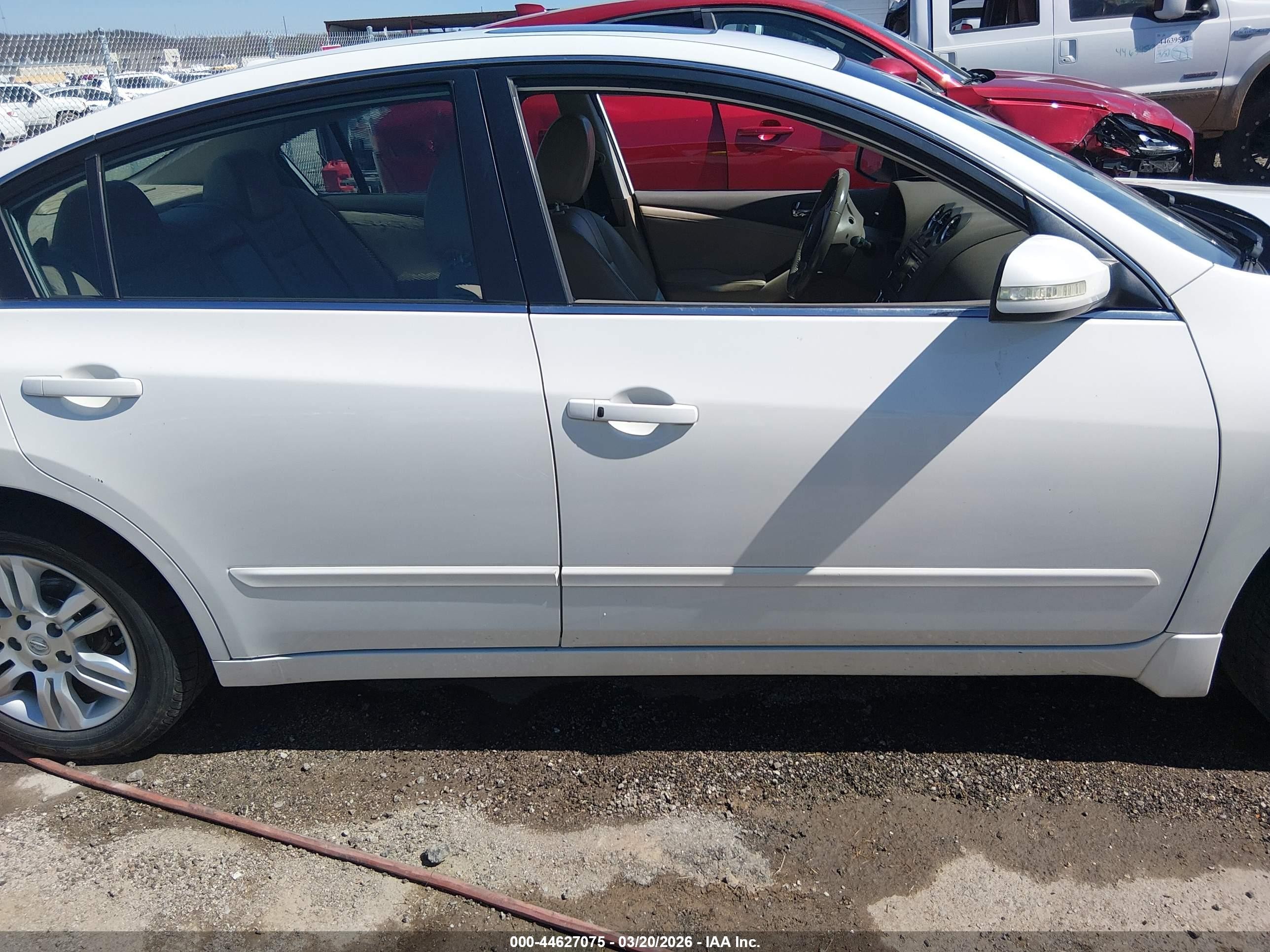 2012 Nissan Altima 2.5 S Белый vin: 1N4AL2AP3CC120452