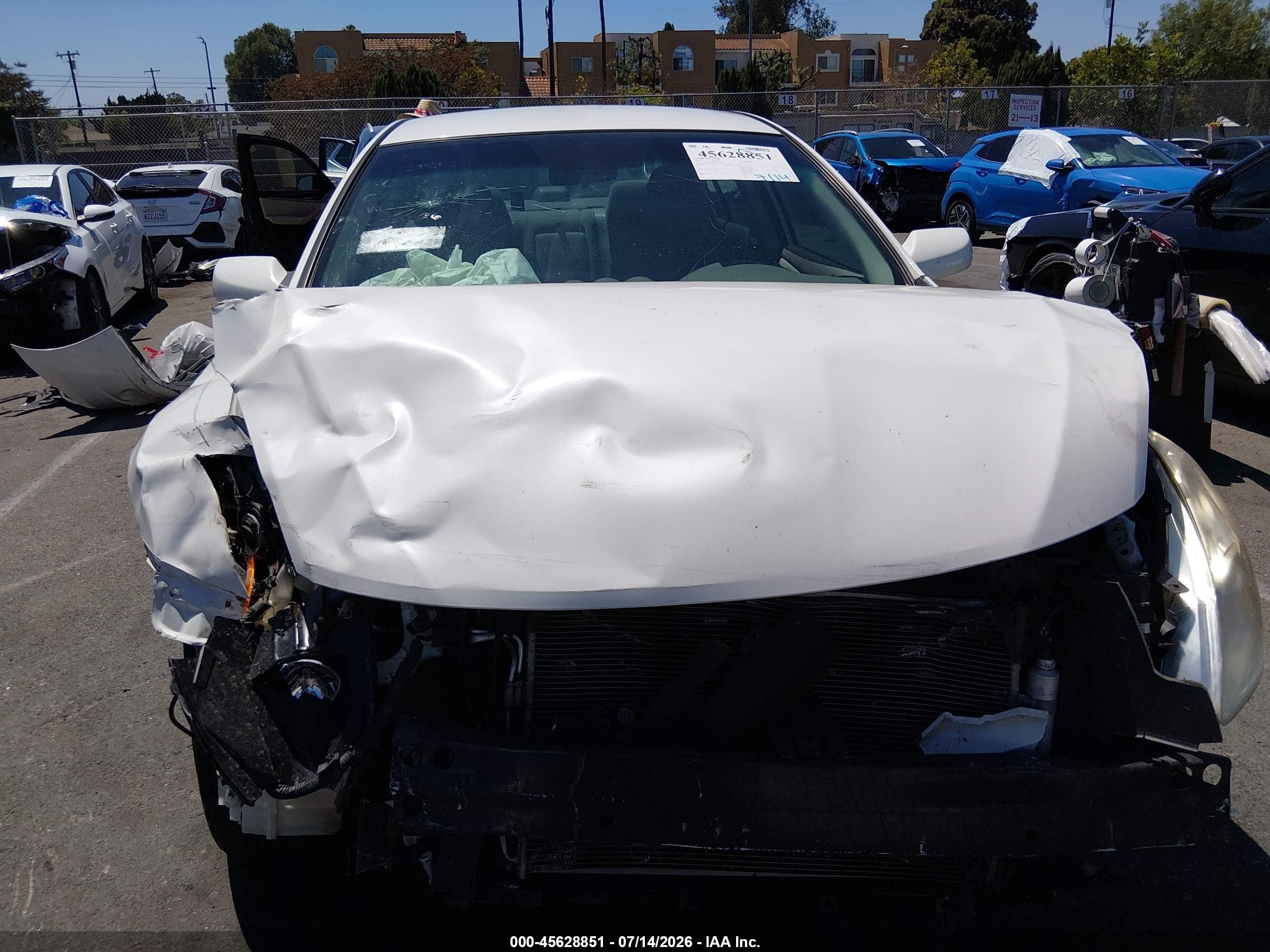 2012 Nissan Altima 2.5 S White vin: 1N4AL2AP3CC121200