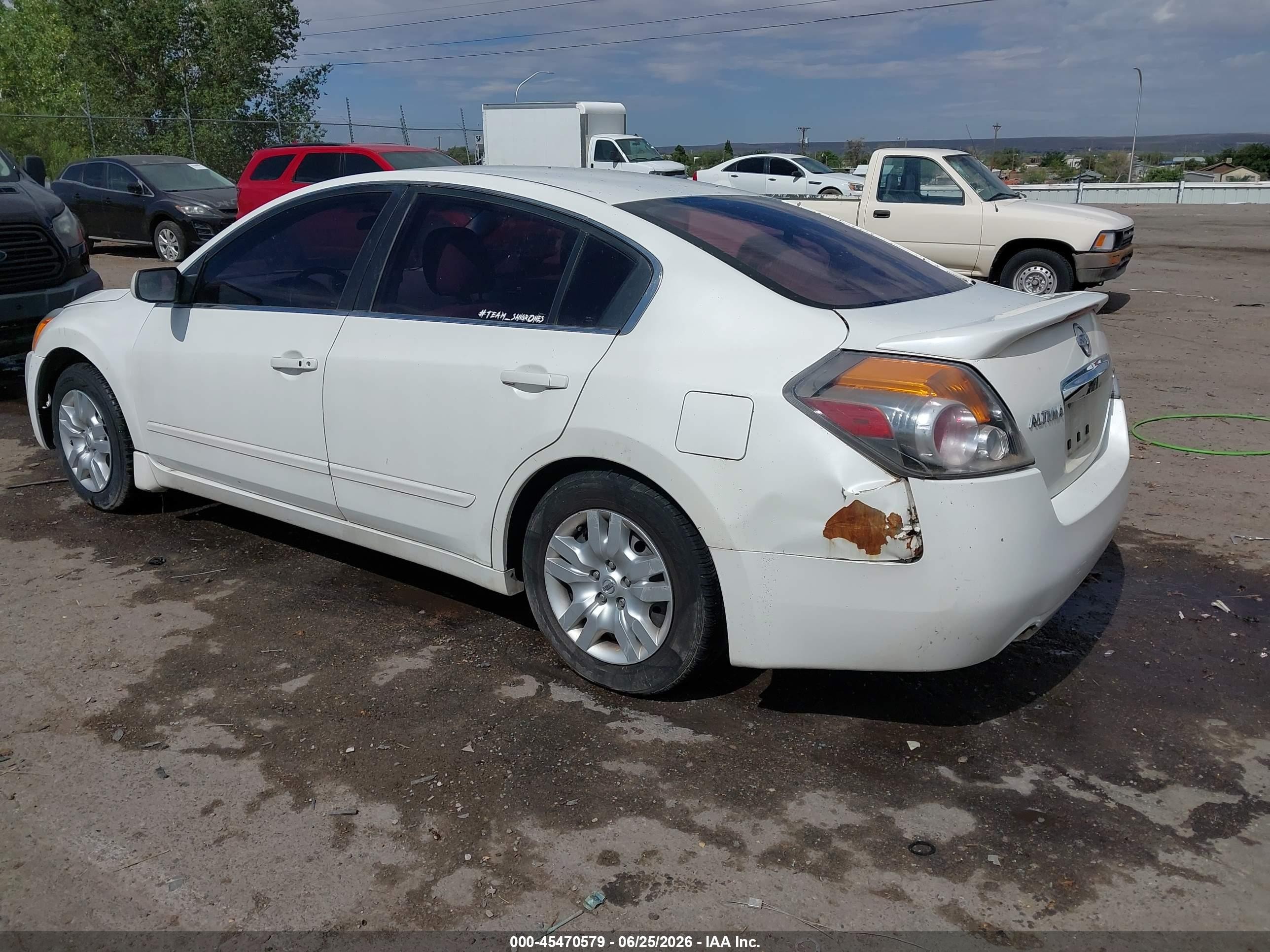 2012 Nissan Altima 2.5 S Белый vin: 1N4AL2AP3CC123481