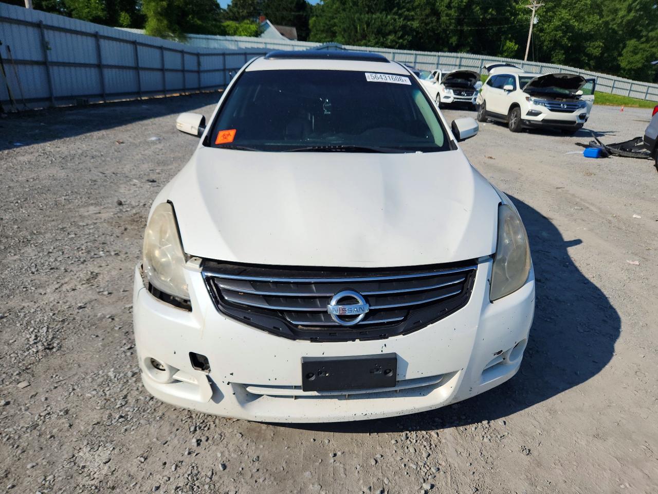 2012 Nissan Altima 2.5 Белый vin: 1N4AL2AP3CC140068