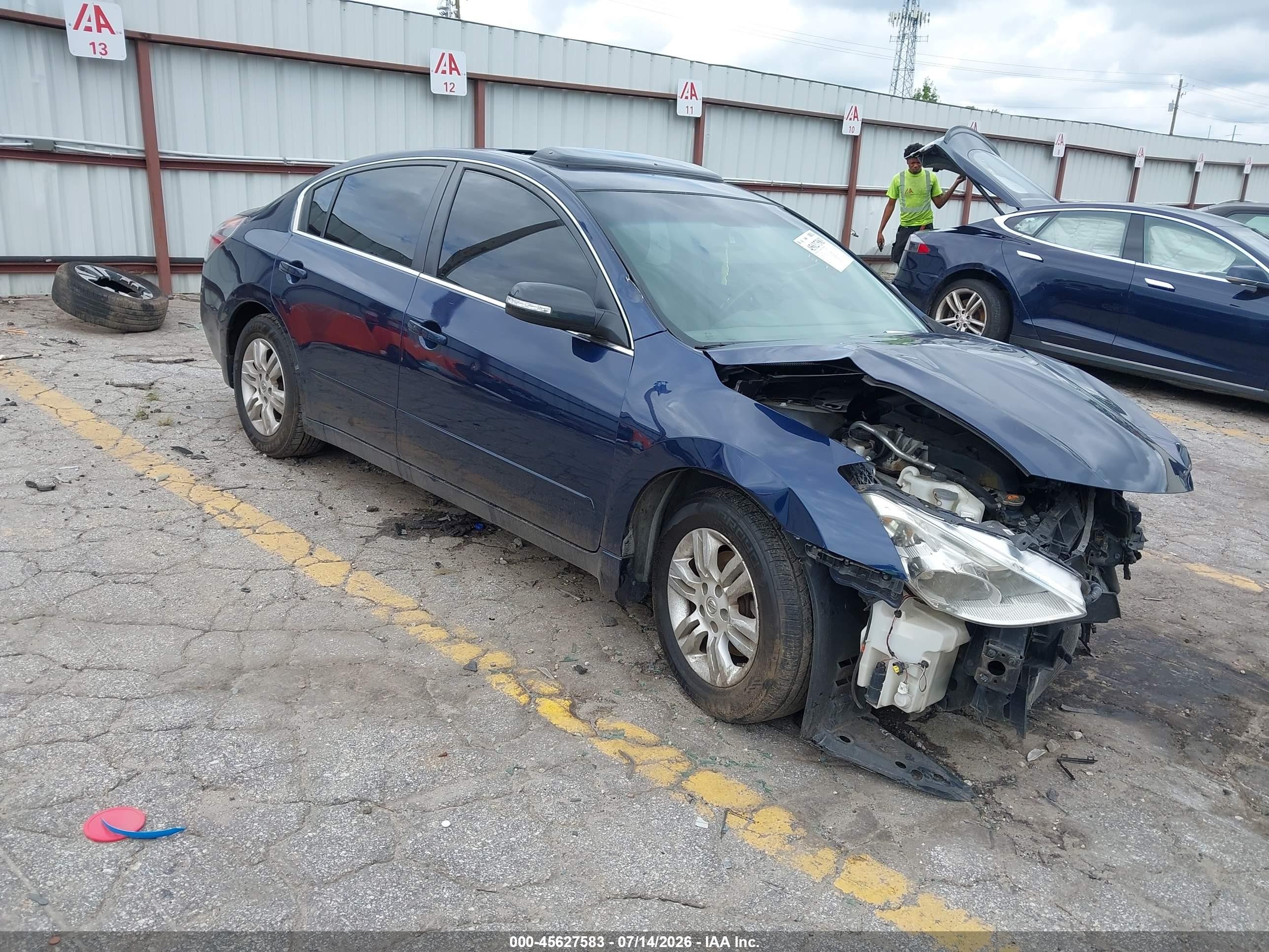2012 Nissan Altima 2.5 S Blue vin: 1N4AL2AP3CC152978