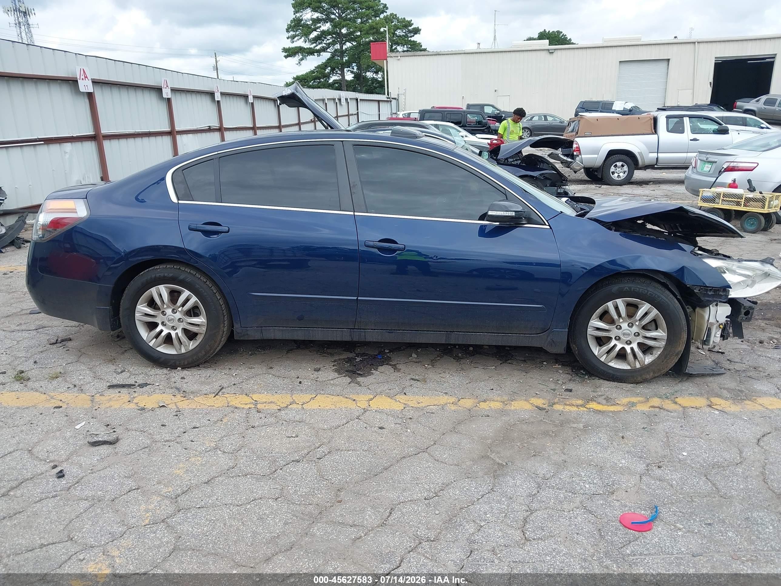 2012 Nissan Altima 2.5 S Blue vin: 1N4AL2AP3CC152978
