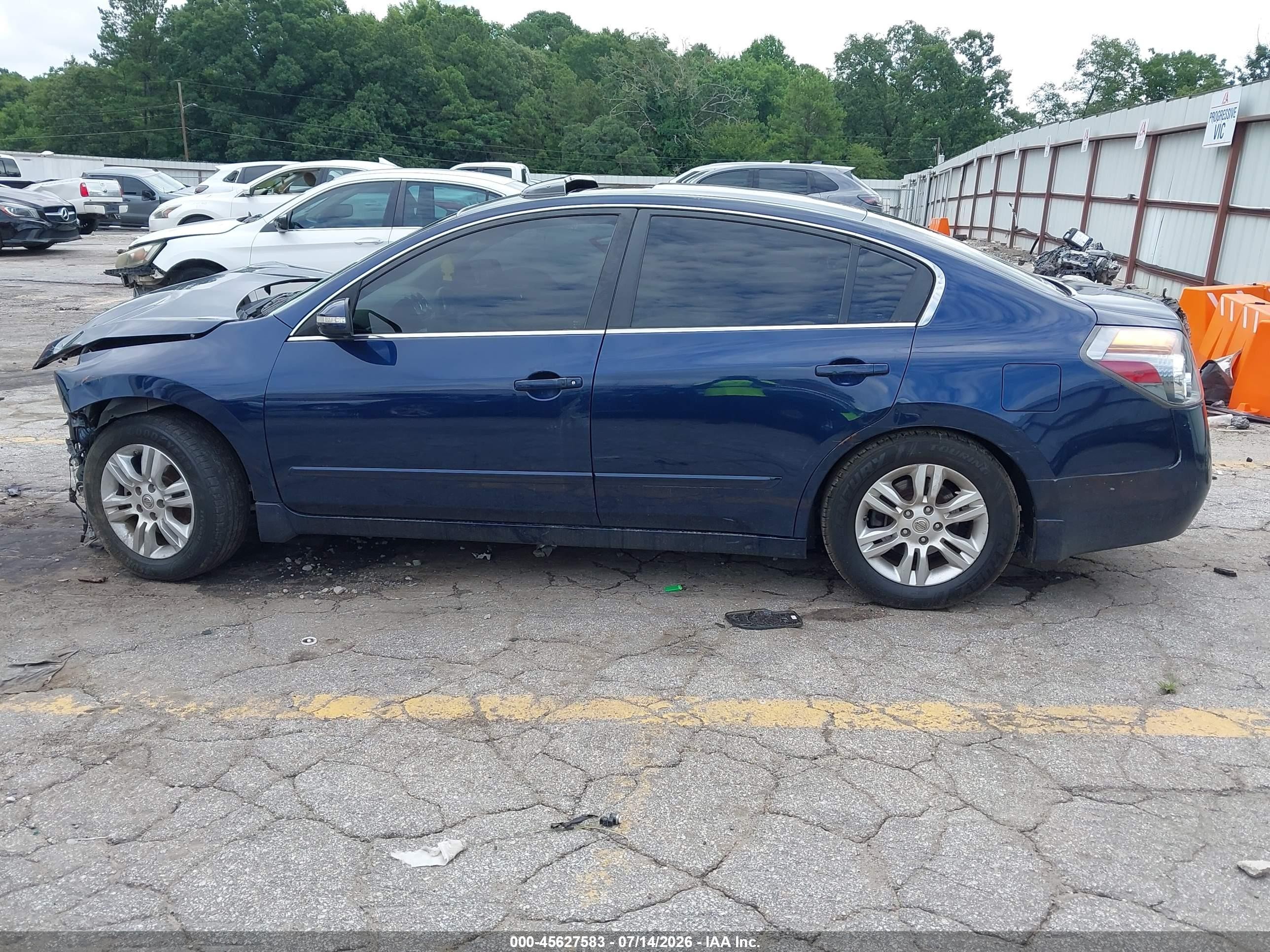 2012 Nissan Altima 2.5 S Blue vin: 1N4AL2AP3CC152978