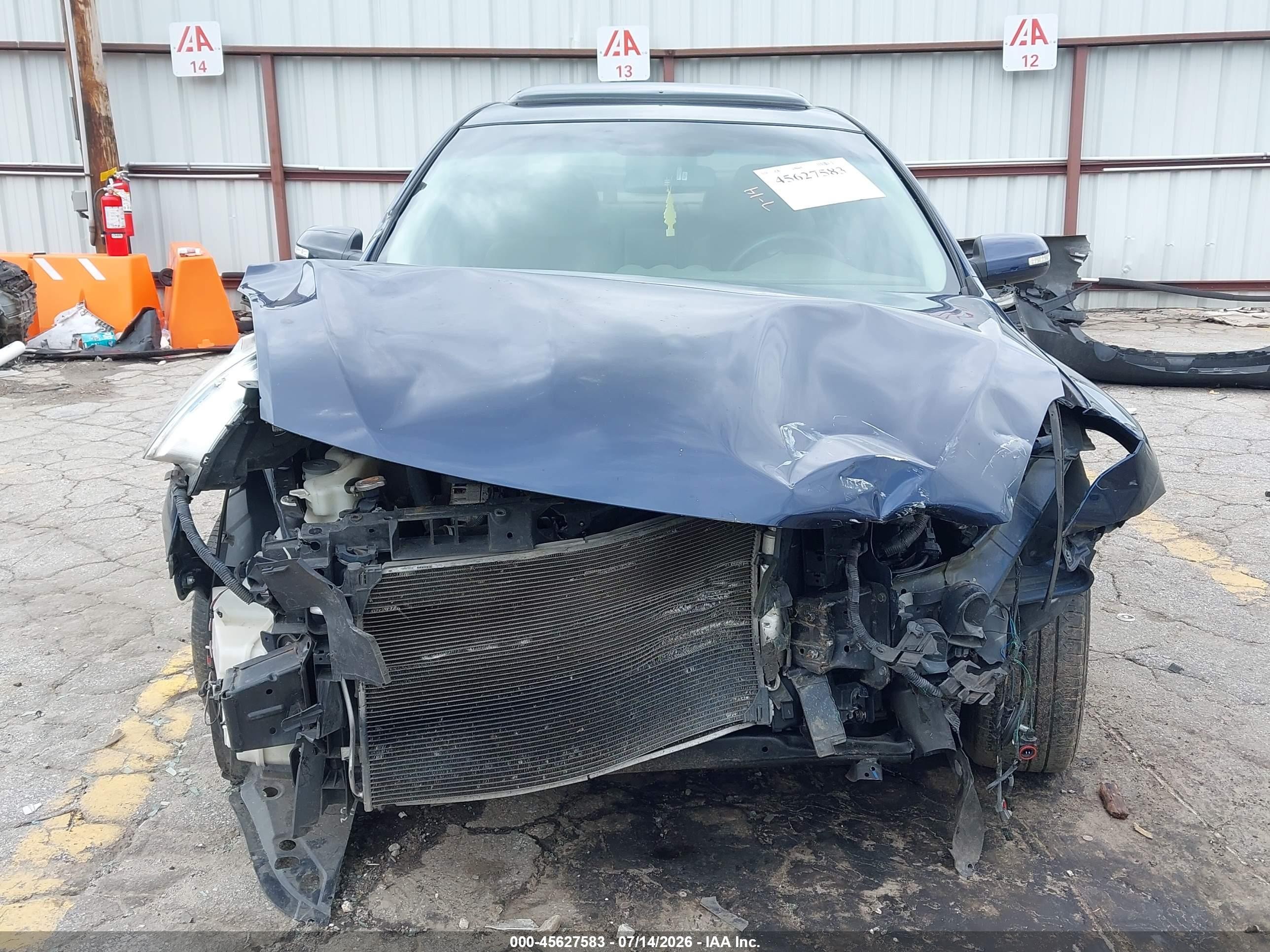 2012 Nissan Altima 2.5 S Blue vin: 1N4AL2AP3CC152978