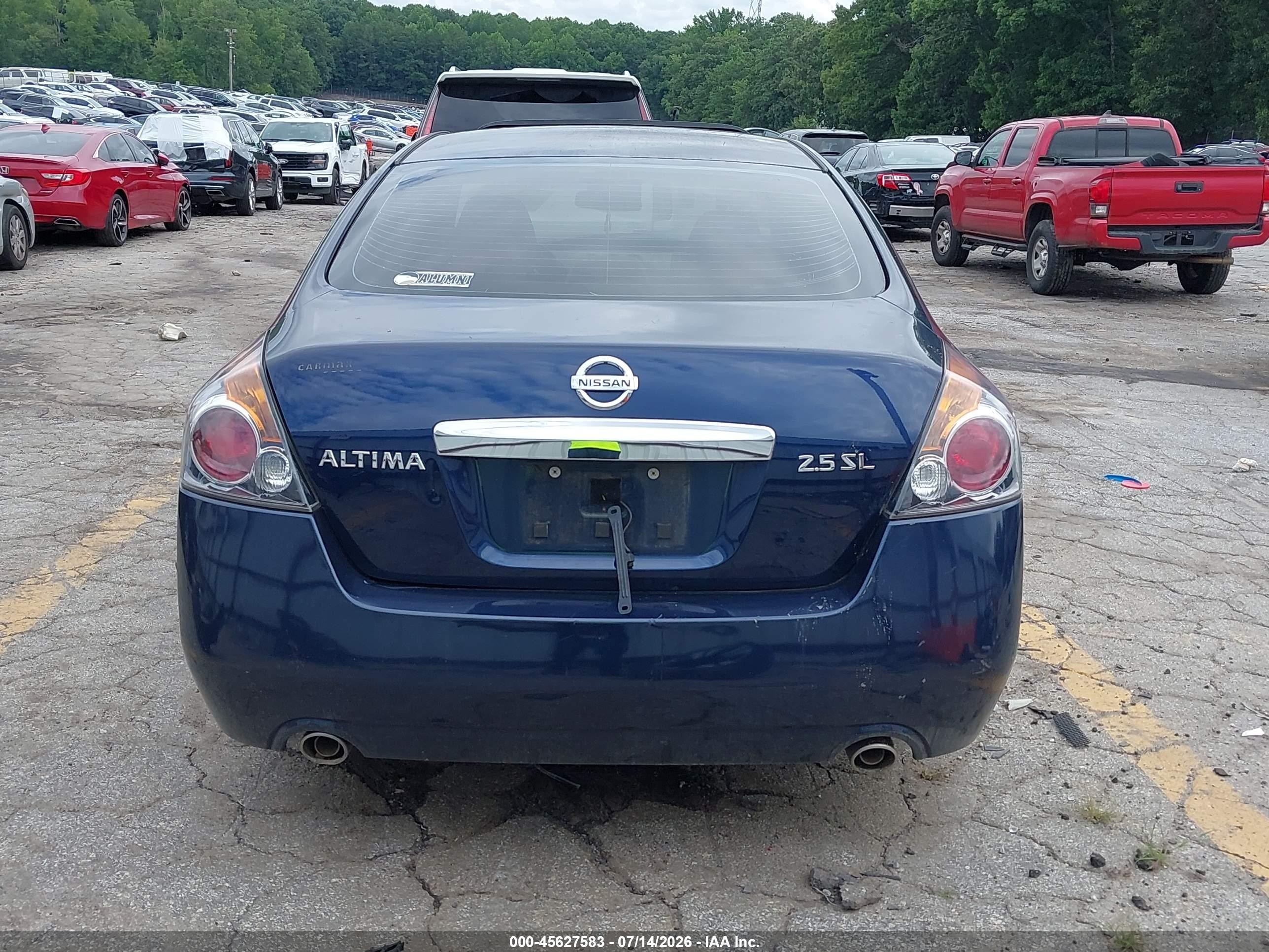 2012 Nissan Altima 2.5 S Blue vin: 1N4AL2AP3CC152978