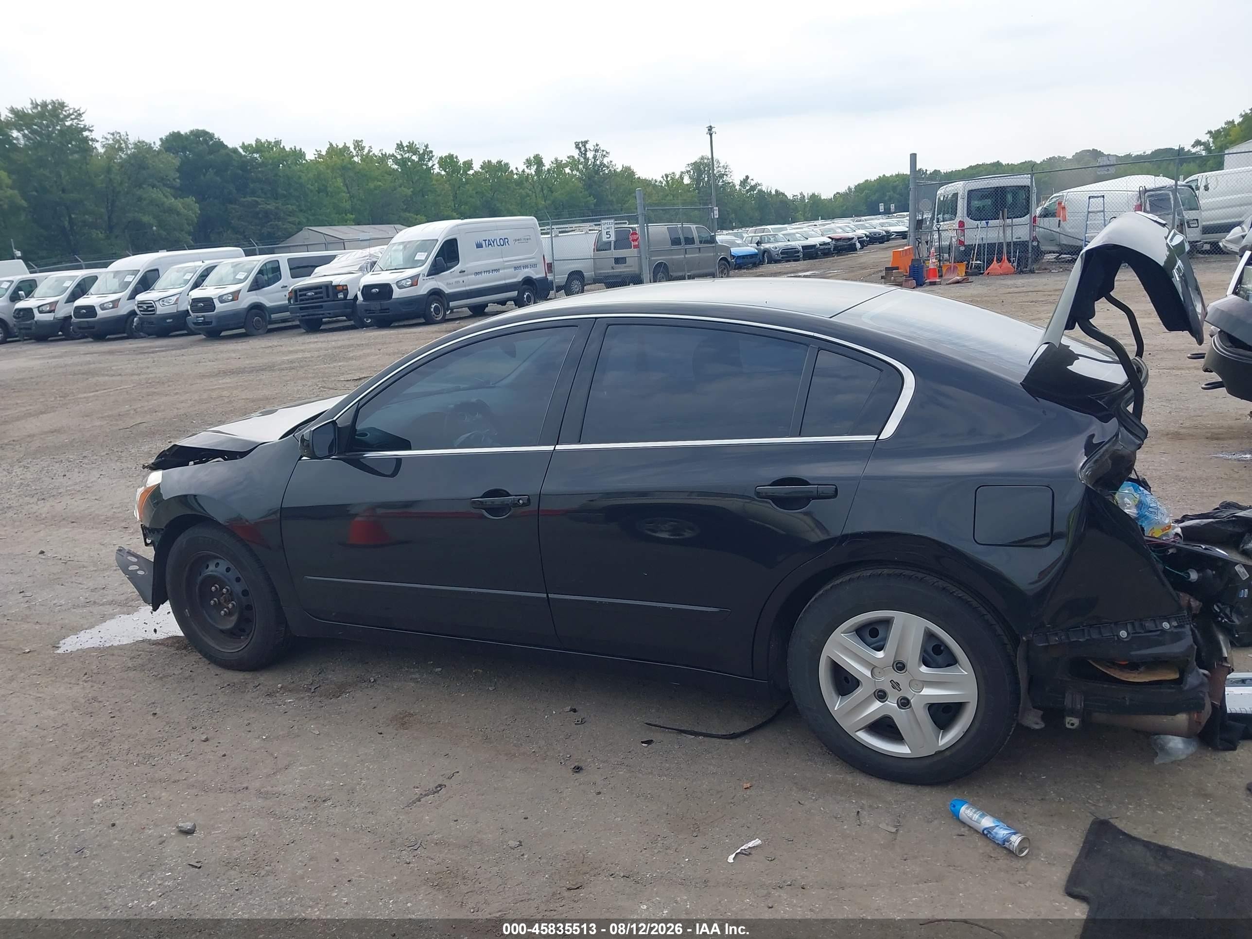 2012 Nissan Altima 2.5 S Black vin: 1N4AL2AP3CC179632