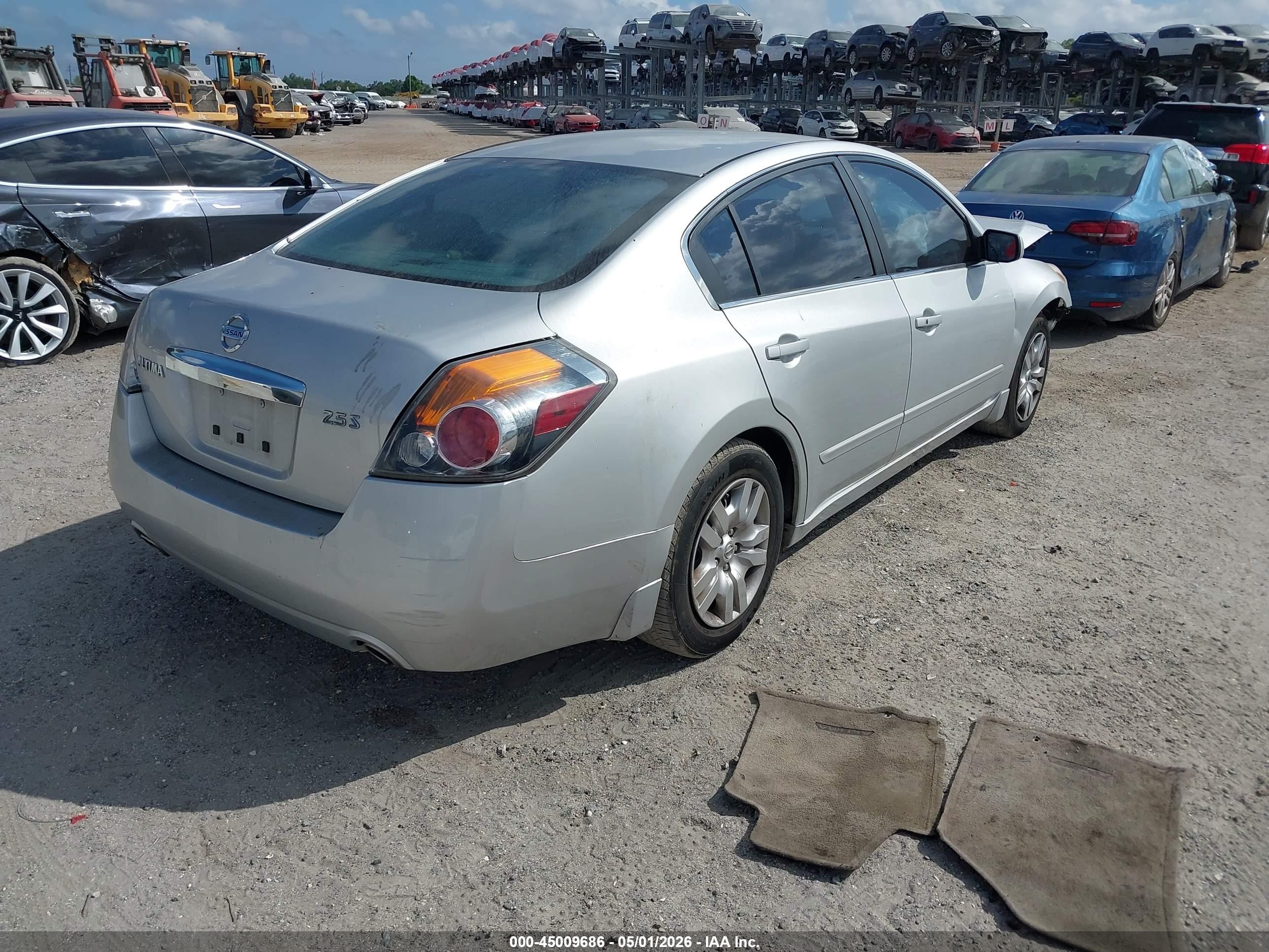 2012 Nissan Altima 2.5 S Silver vin: 1N4AL2AP3CC215061