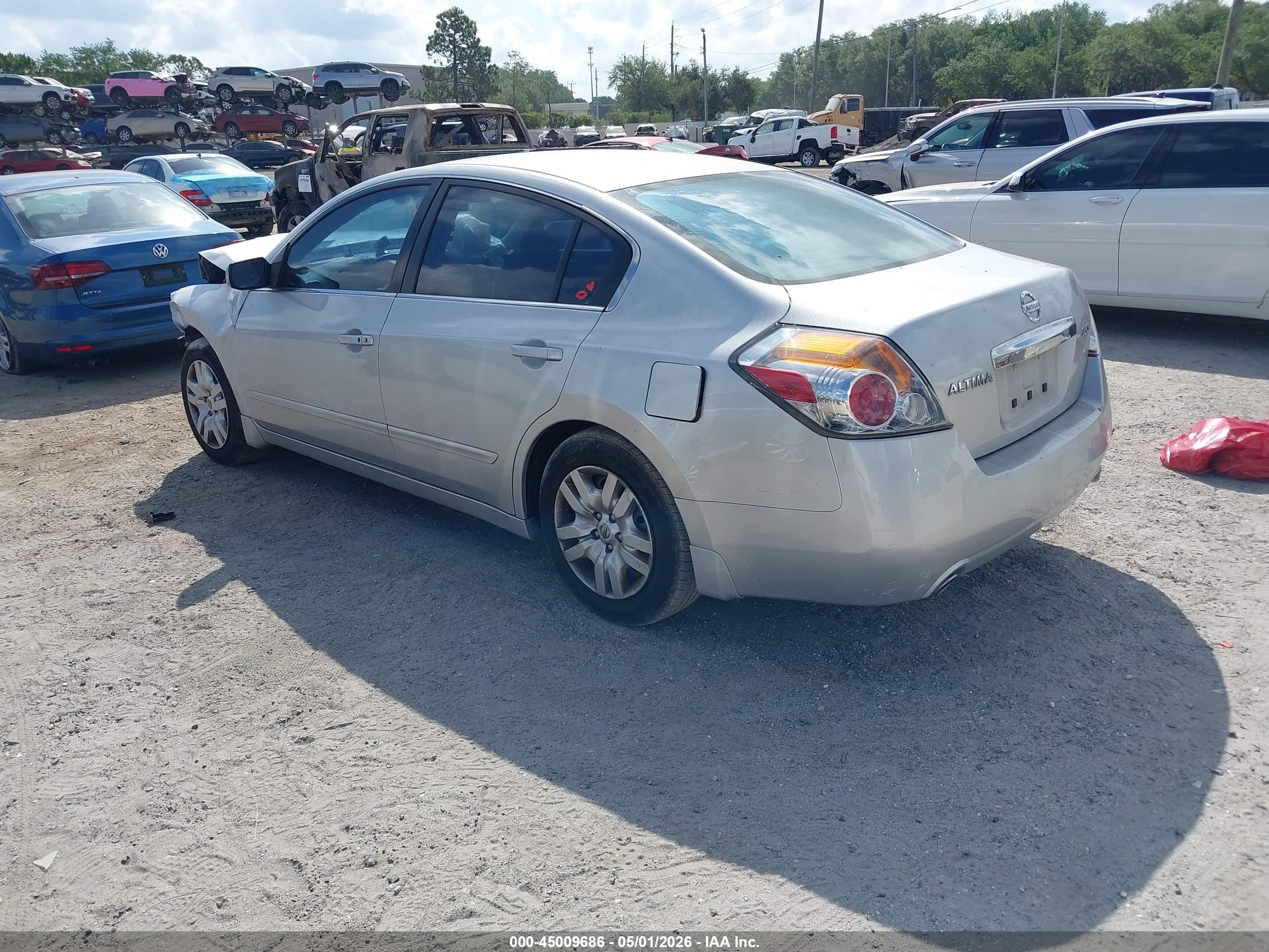 2012 Nissan Altima 2.5 S Silver vin: 1N4AL2AP3CC215061