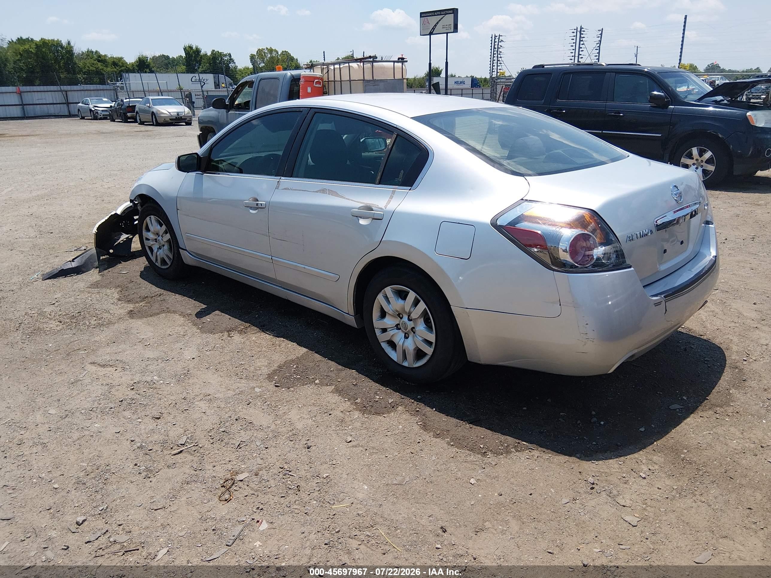 2012 Nissan Altima 2.5 S Silver vin: 1N4AL2AP3CC233172