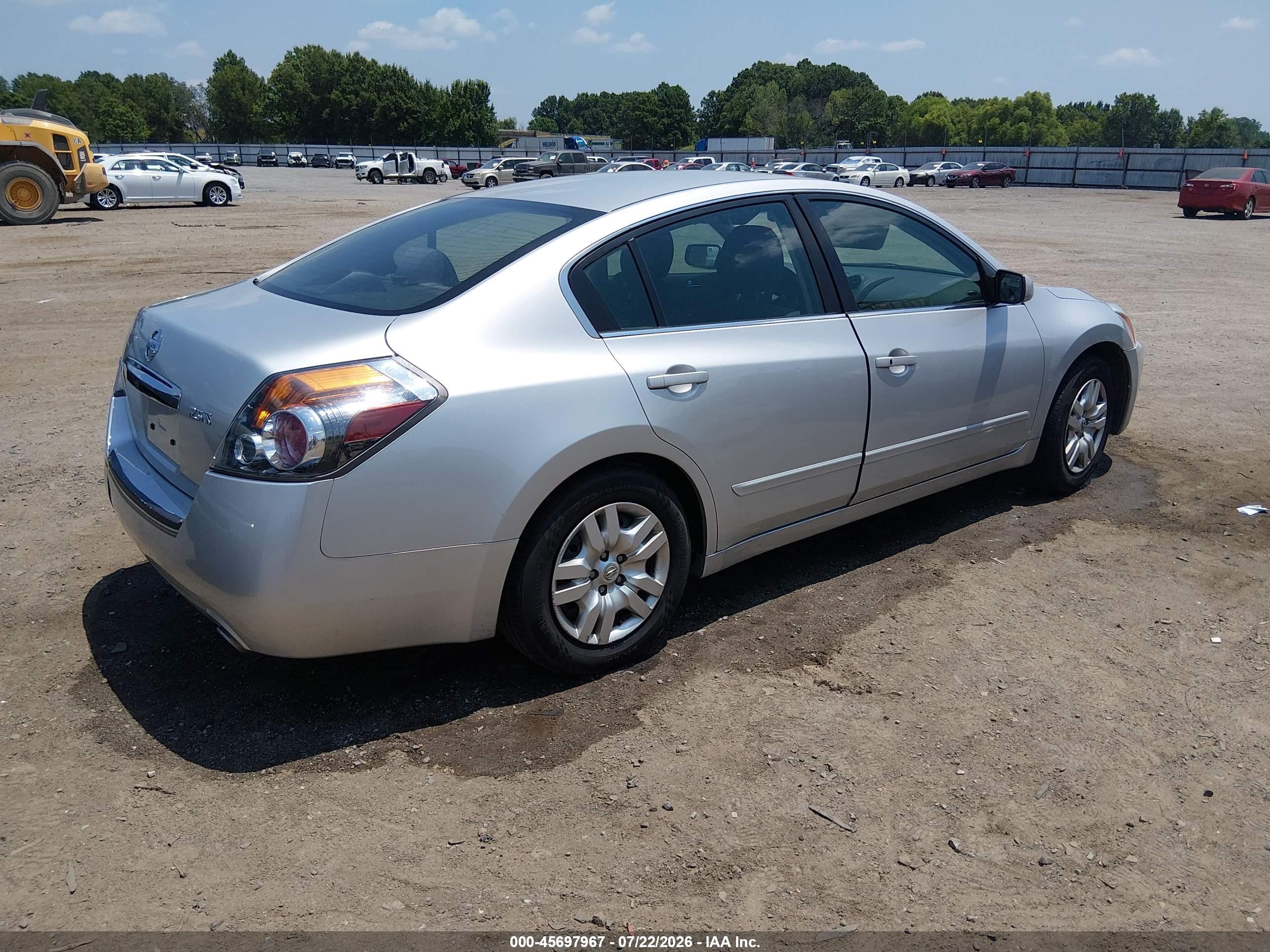 2012 Nissan Altima 2.5 S Silver vin: 1N4AL2AP3CC233172