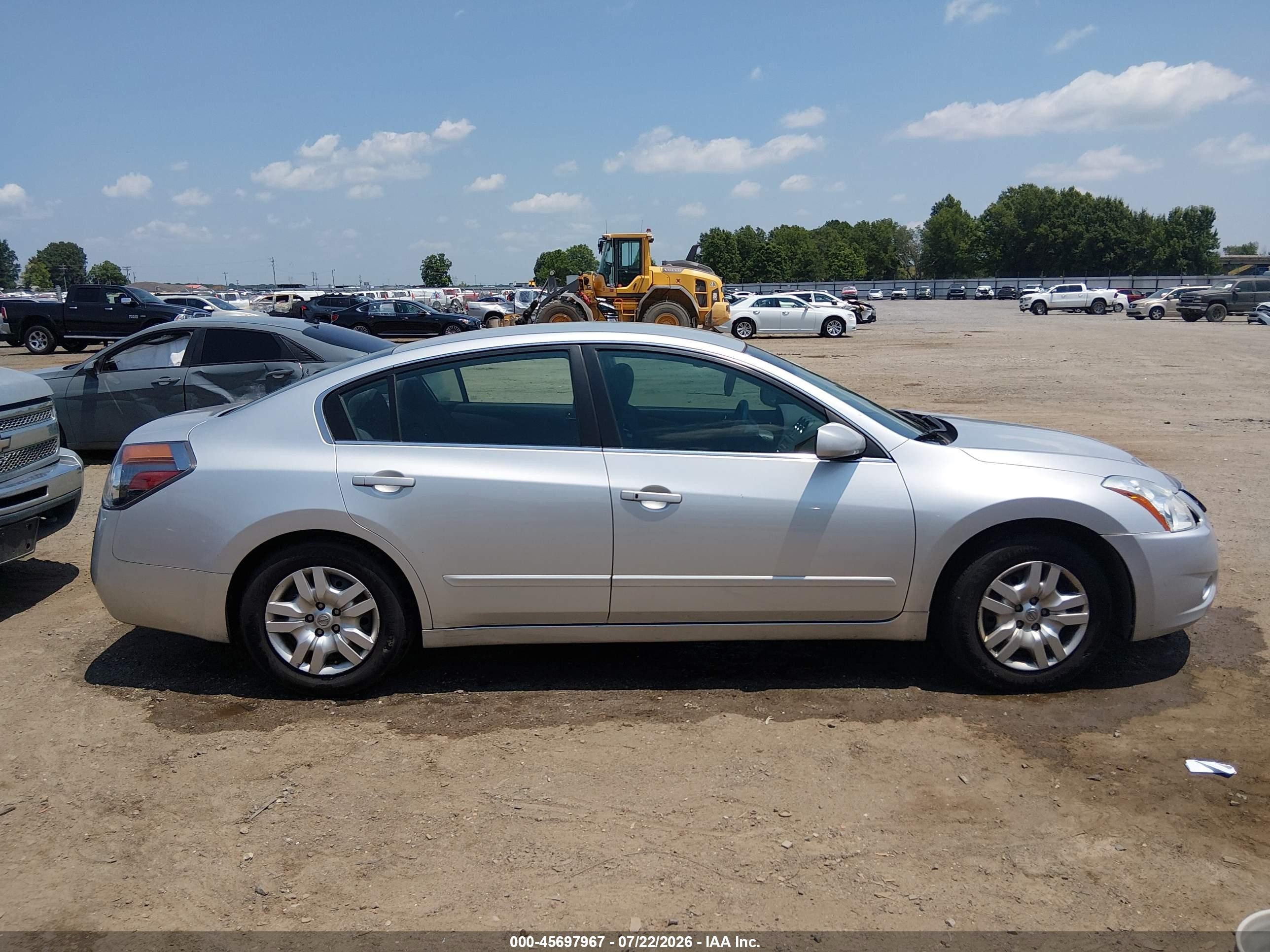 2012 Nissan Altima 2.5 S Silver vin: 1N4AL2AP3CC233172