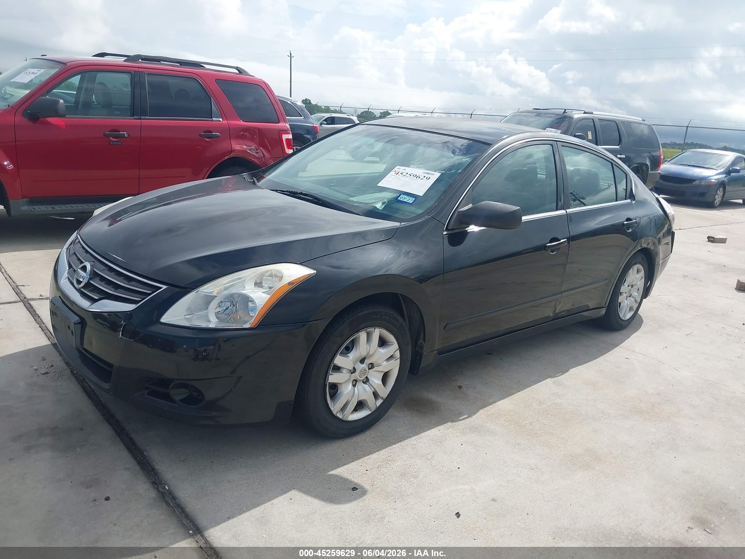 2012 Nissan Altima 2.5 S Black vin: 1N4AL2AP3CC234144