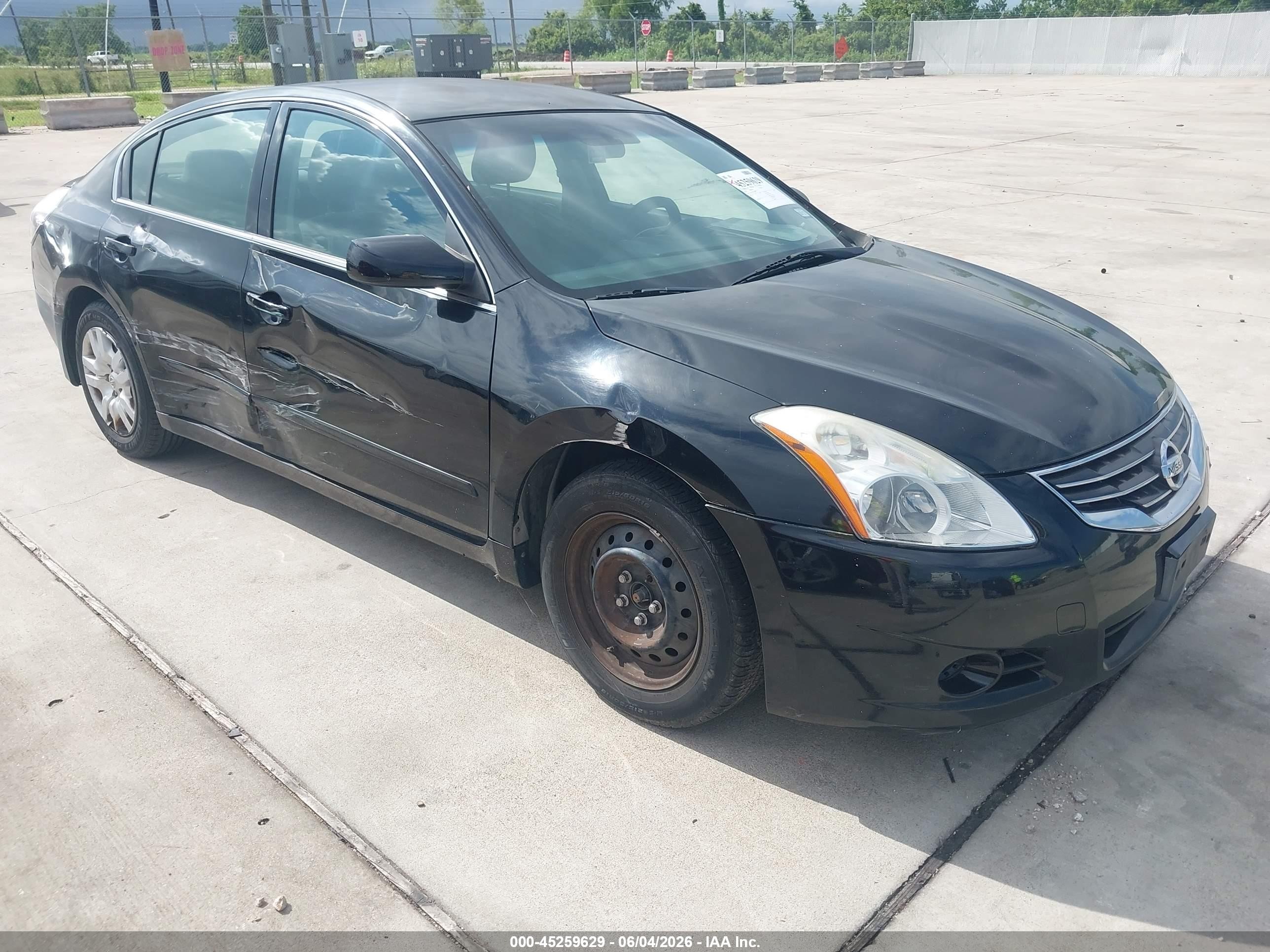 2012 Nissan Altima 2.5 S Black vin: 1N4AL2AP3CC234144