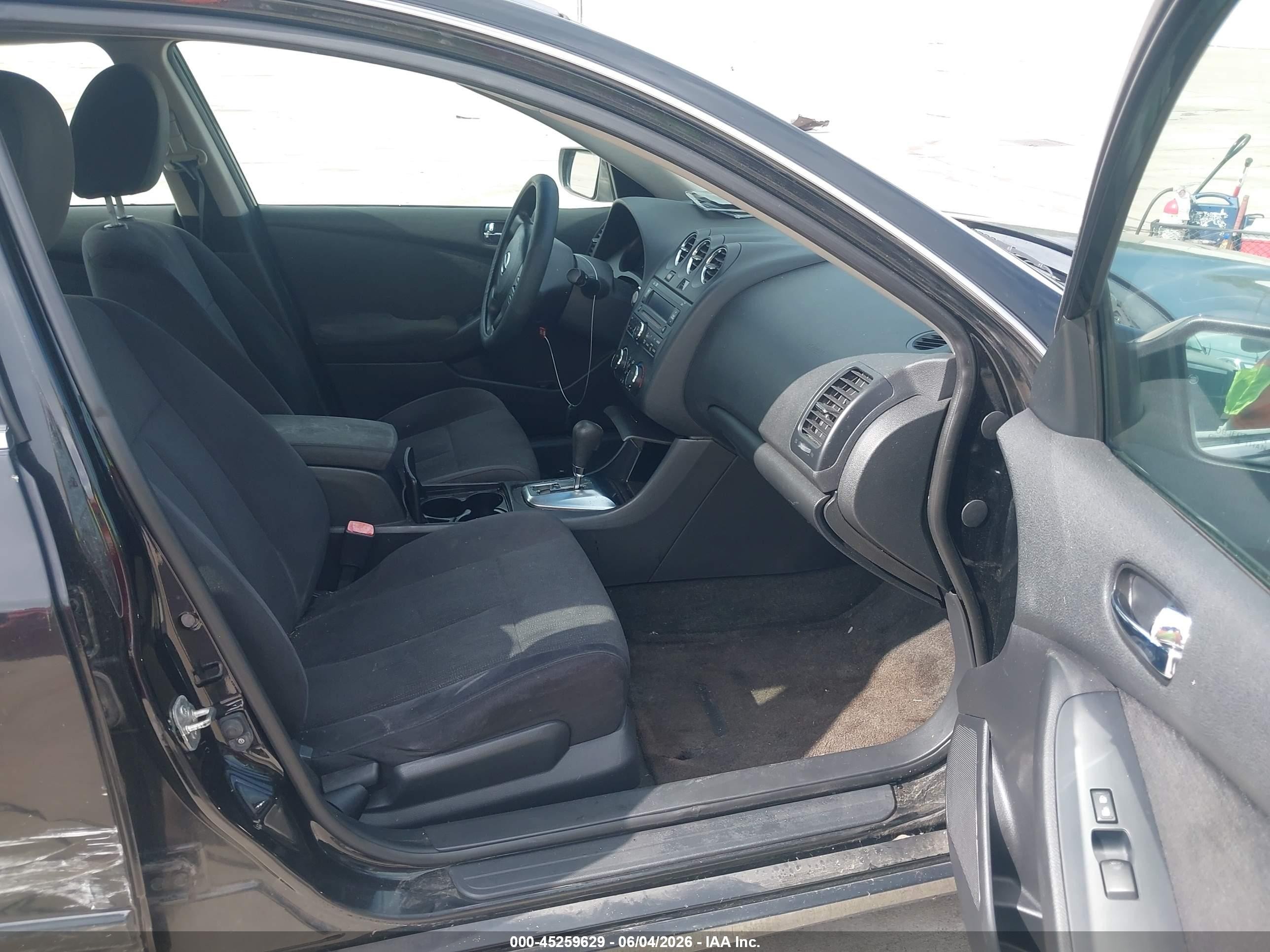 2012 Nissan Altima 2.5 S Black vin: 1N4AL2AP3CC234144