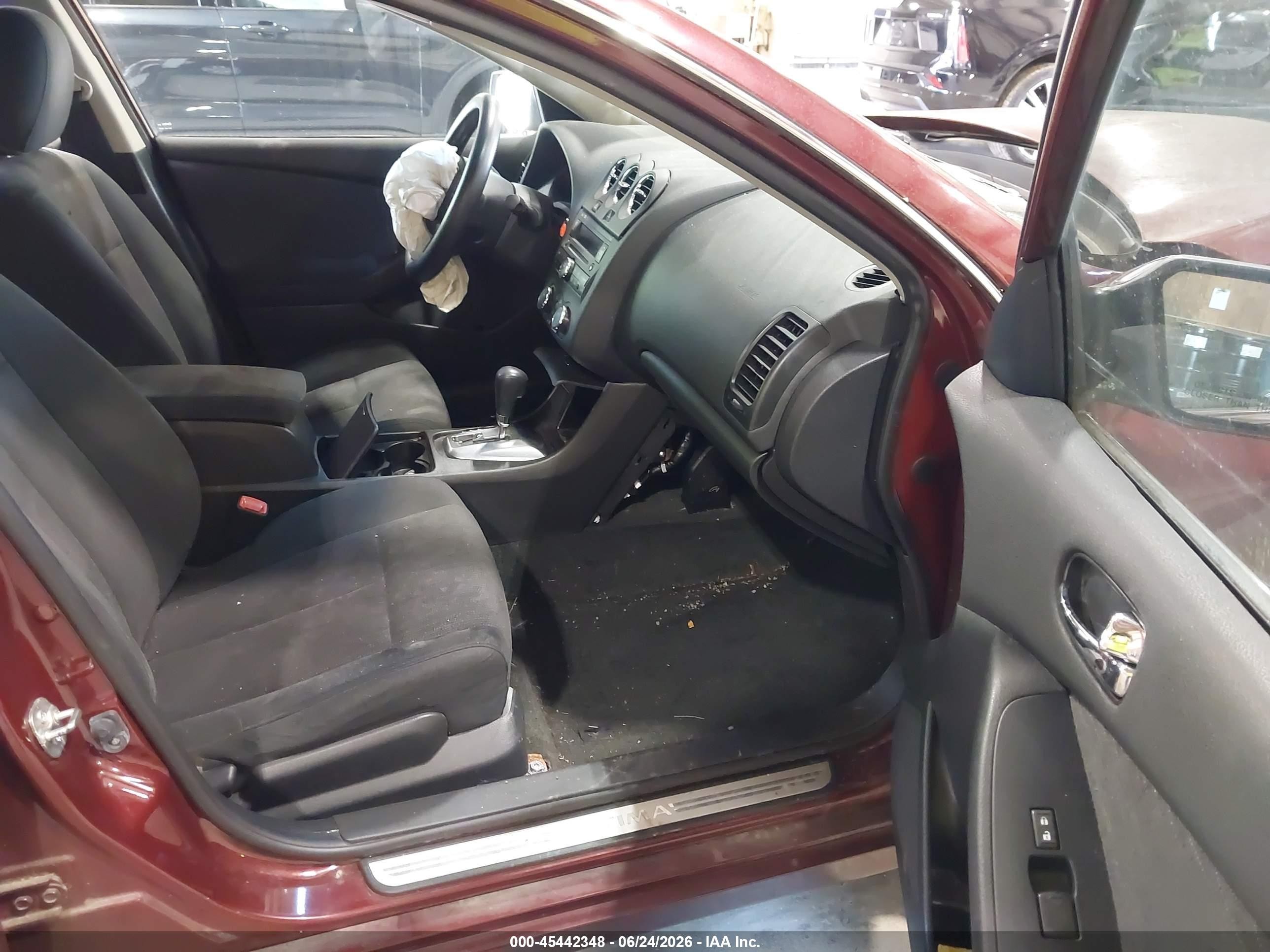 2012 Nissan Altima 2.5 S Maroon vin: 1N4AL2AP3CC244401
