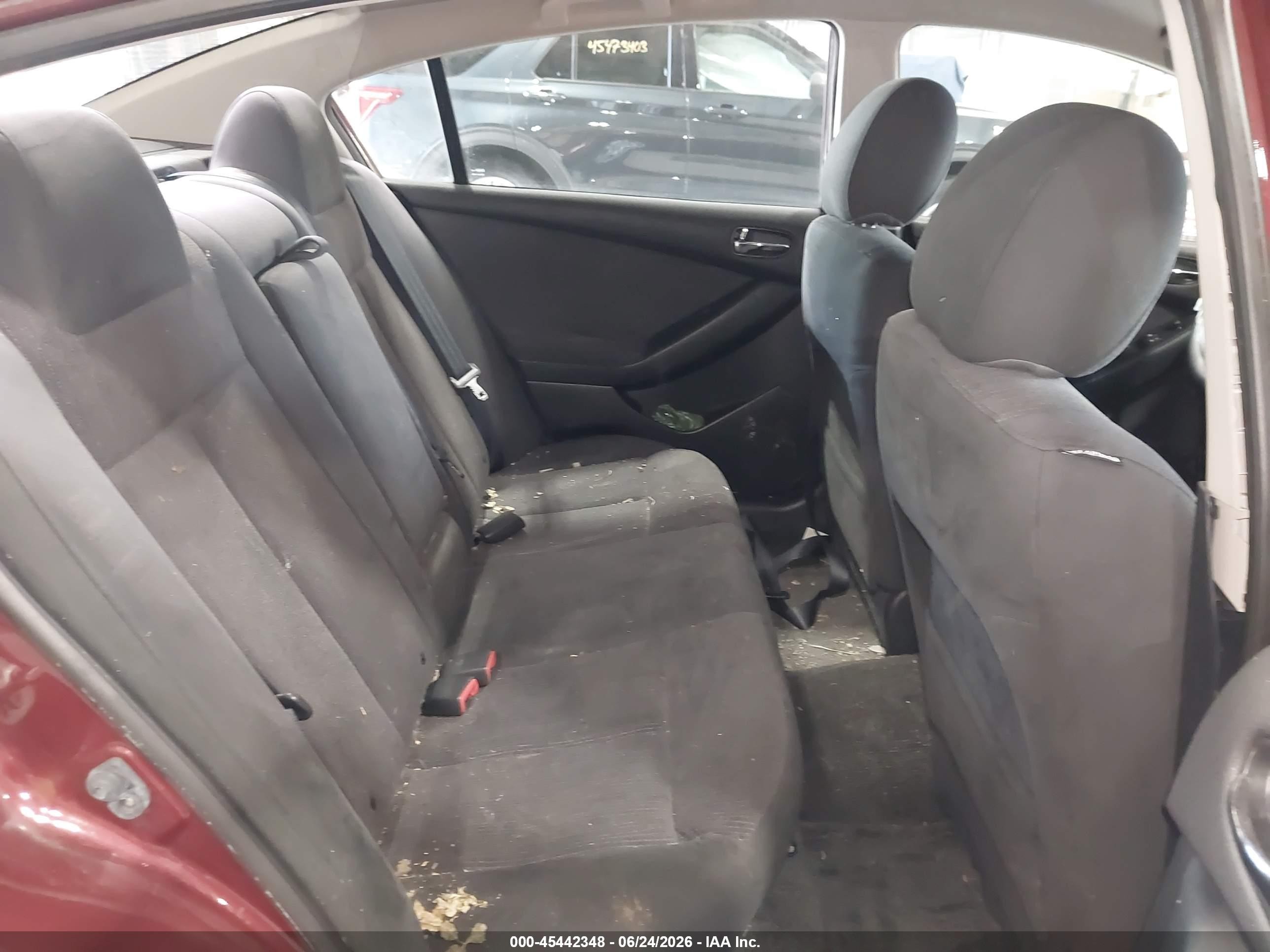 2012 Nissan Altima 2.5 S Maroon vin: 1N4AL2AP3CC244401