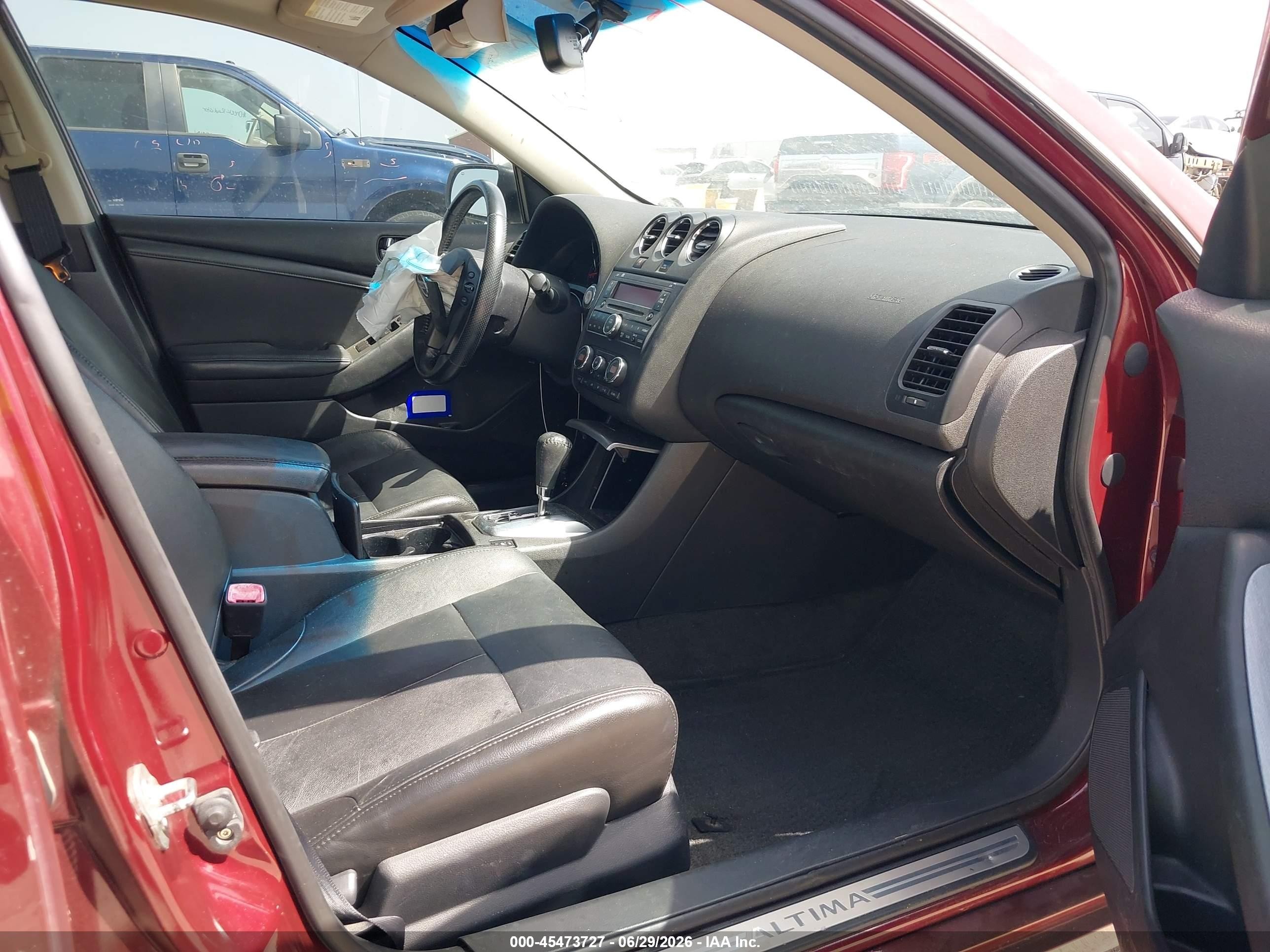 2012 Nissan Altima 2.5 S Maroon vin: 1N4AL2AP3CC245113