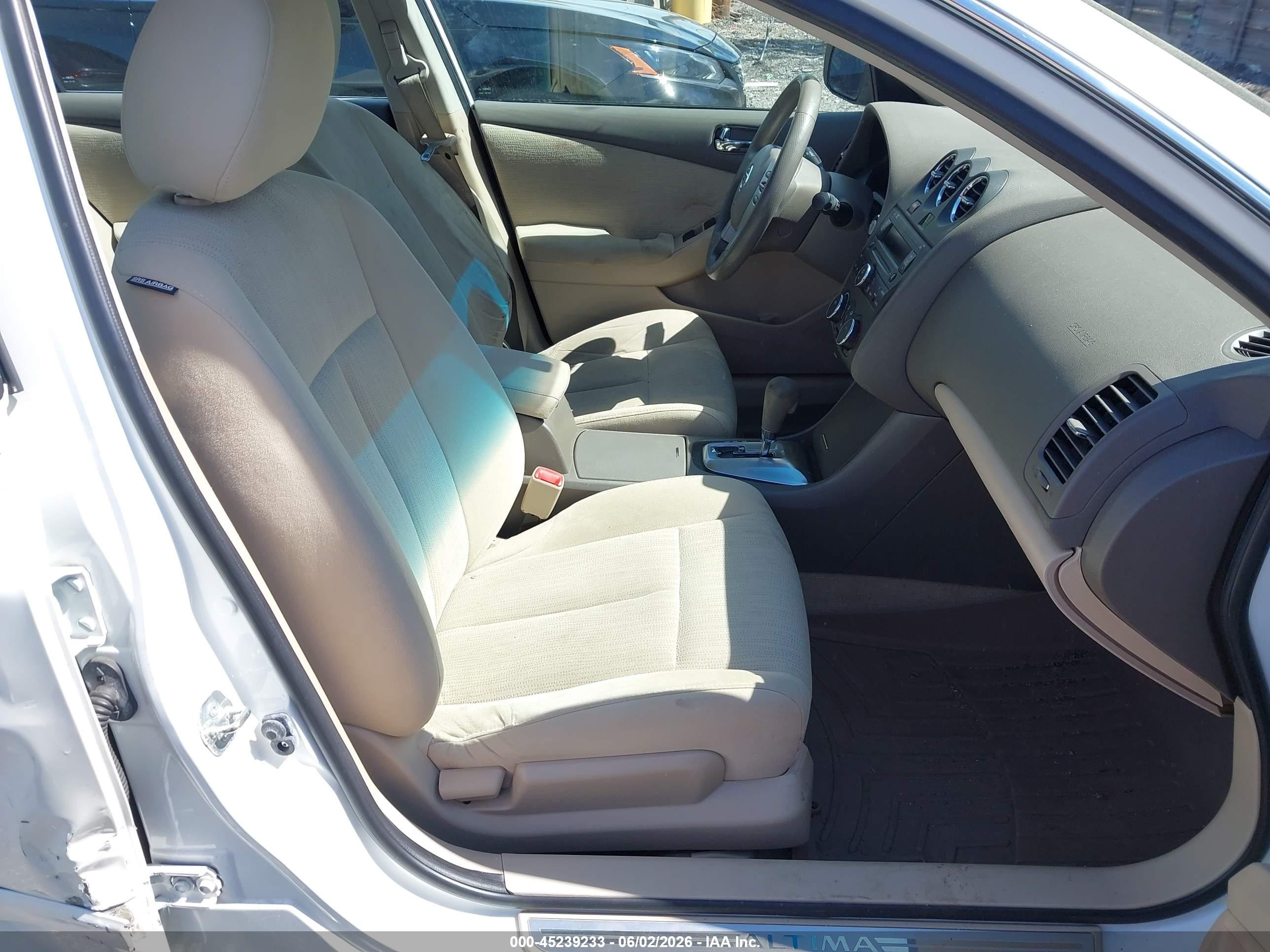 2012 Nissan Altima 2.5 S White vin: 1N4AL2AP3CN410842