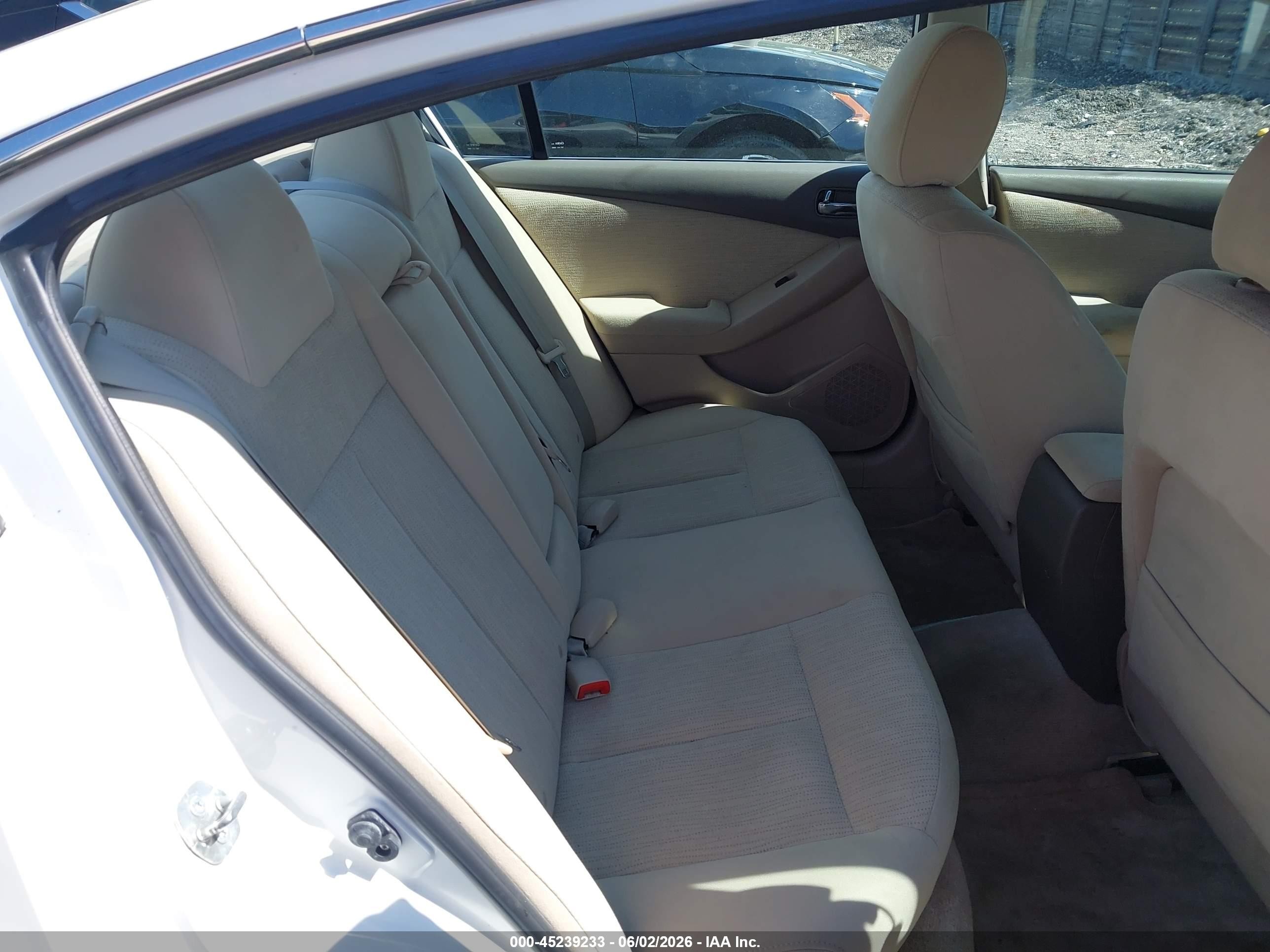 2012 Nissan Altima 2.5 S White vin: 1N4AL2AP3CN410842