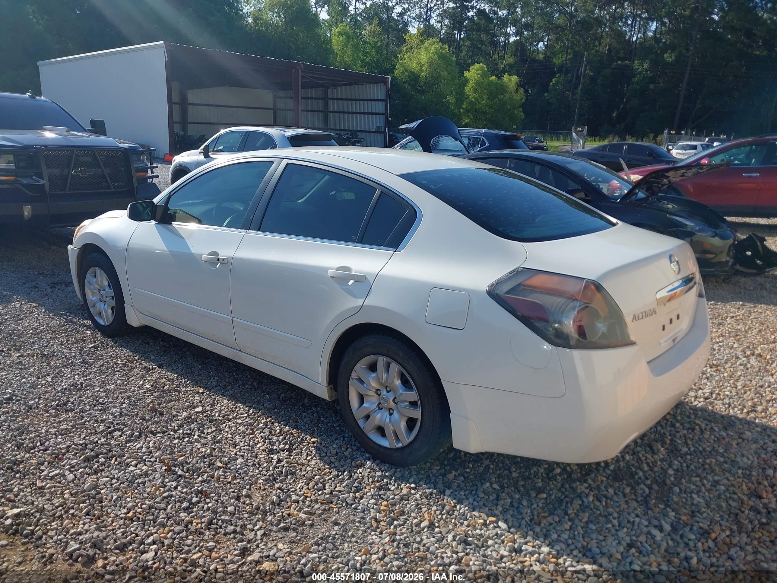 2012 Nissan Altima 2.5 S Белый vin: 1N4AL2AP3CN413286