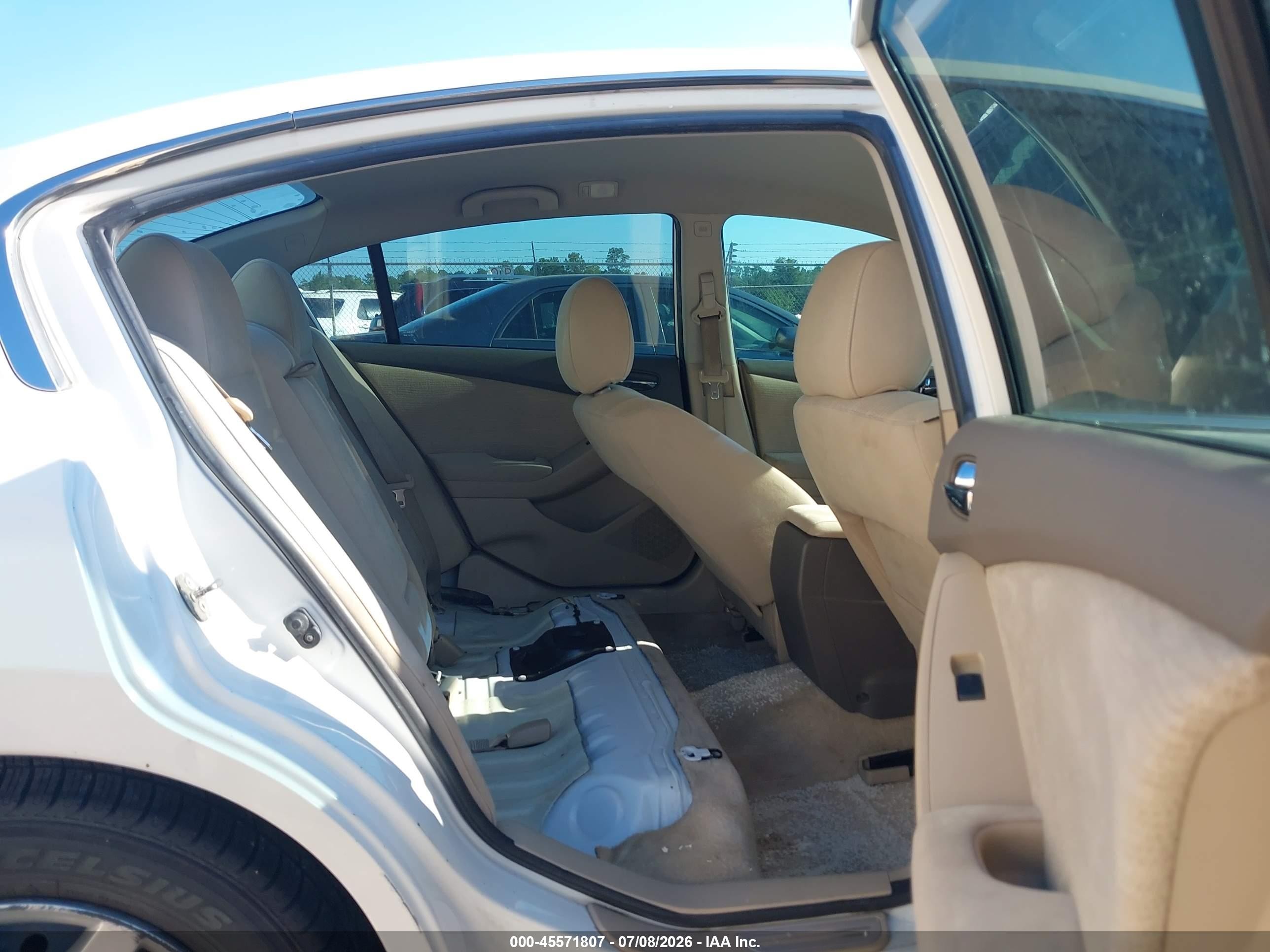 2012 Nissan Altima 2.5 S Белый vin: 1N4AL2AP3CN413286