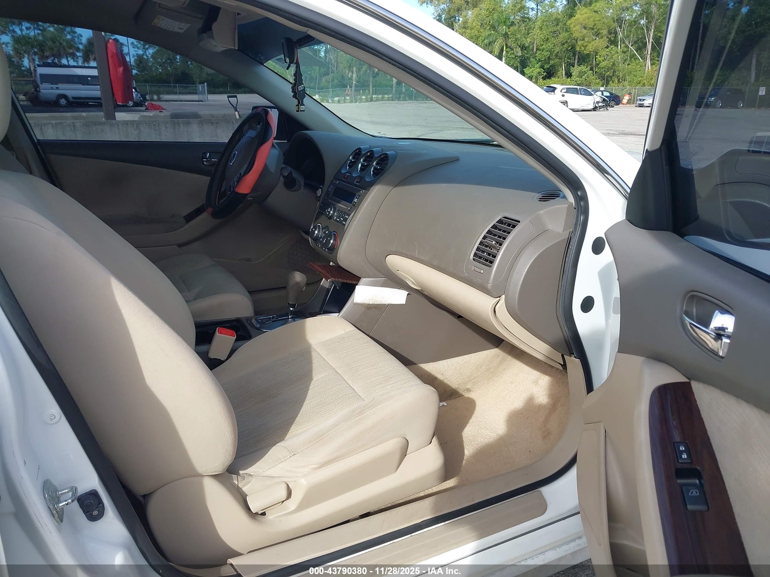2012 Nissan Altima 2.5 S White vin: 1N4AL2AP3CN445753