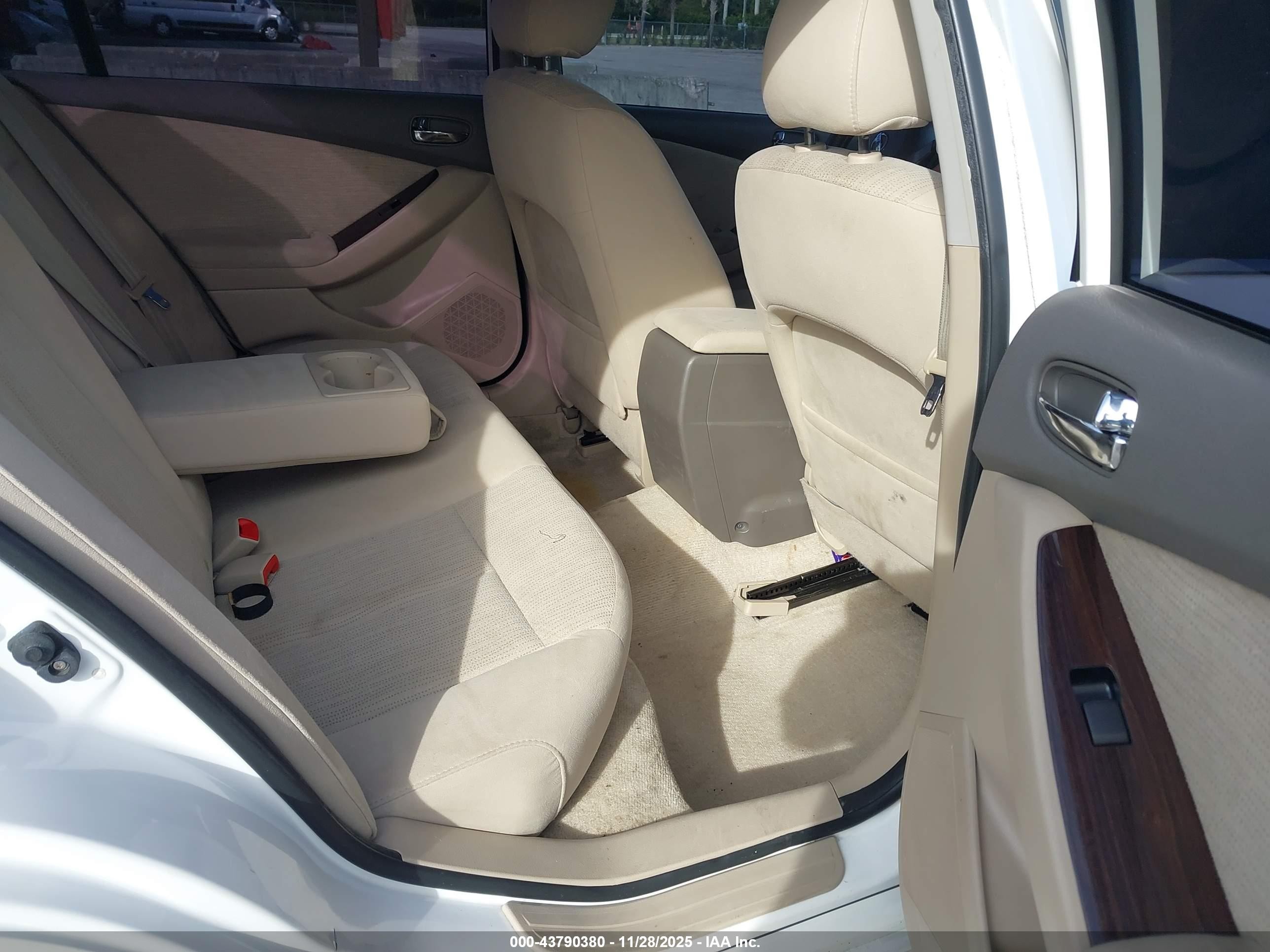 2012 Nissan Altima 2.5 S White vin: 1N4AL2AP3CN445753