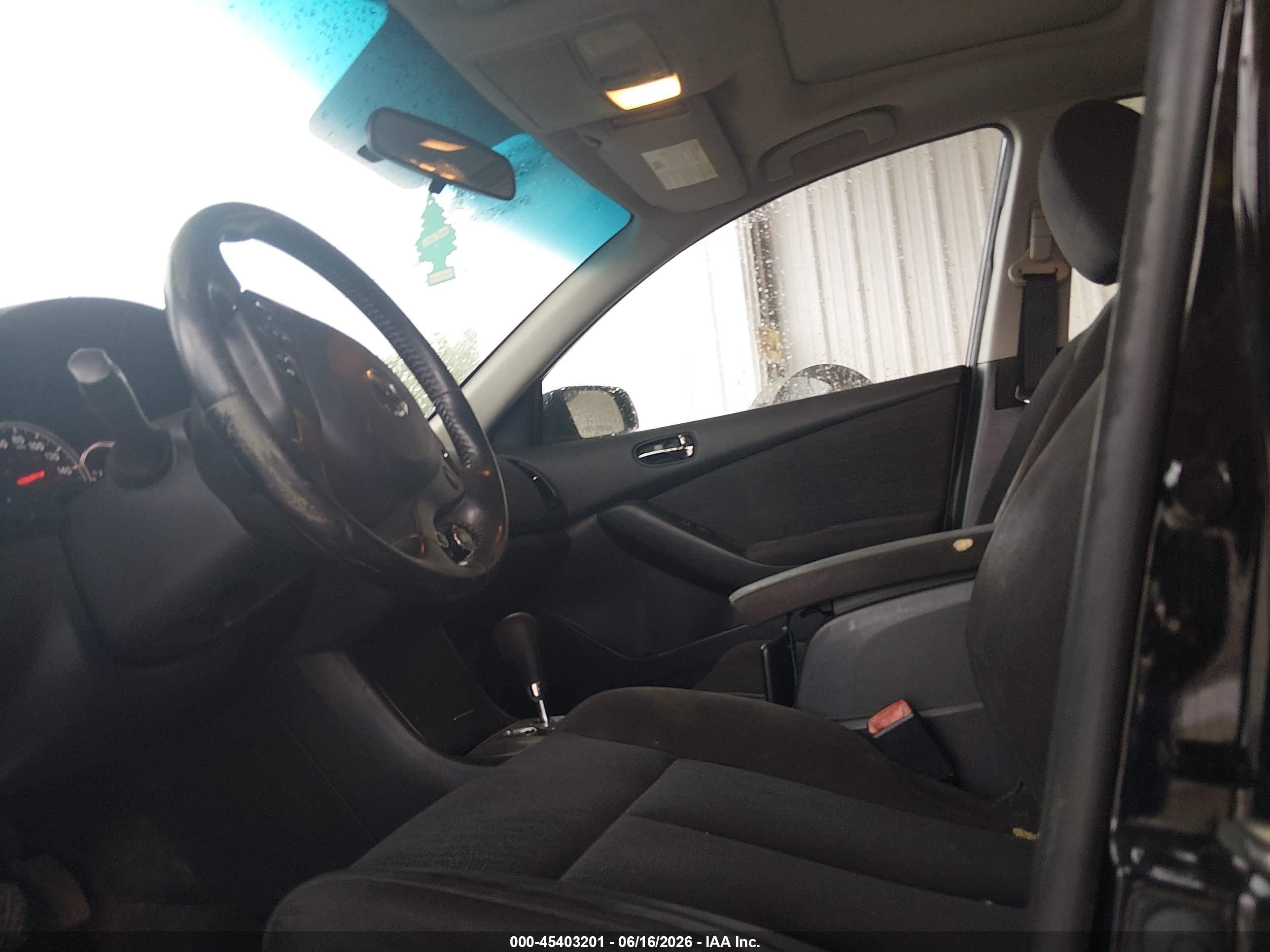 2012 Nissan Altima 2.5 S Black vin: 1N4AL2AP3CN448927