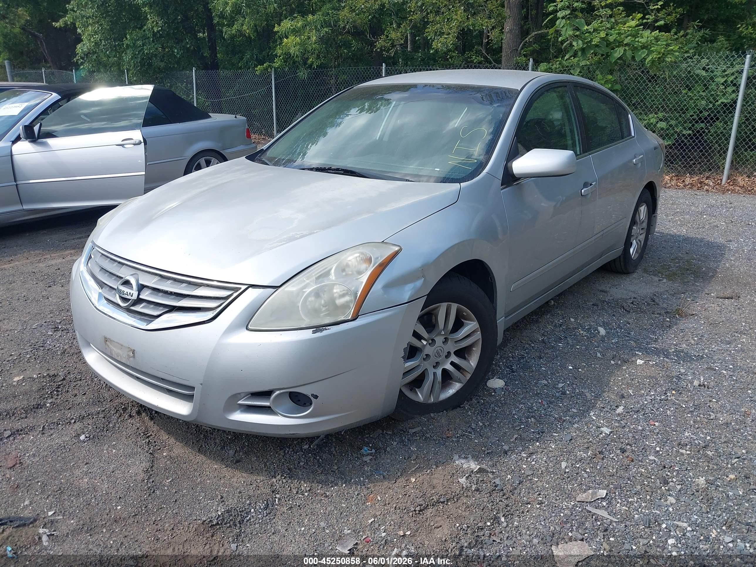 2012 Nissan Altima 2.5 S Серебряный vin: 1N4AL2AP3CN452850