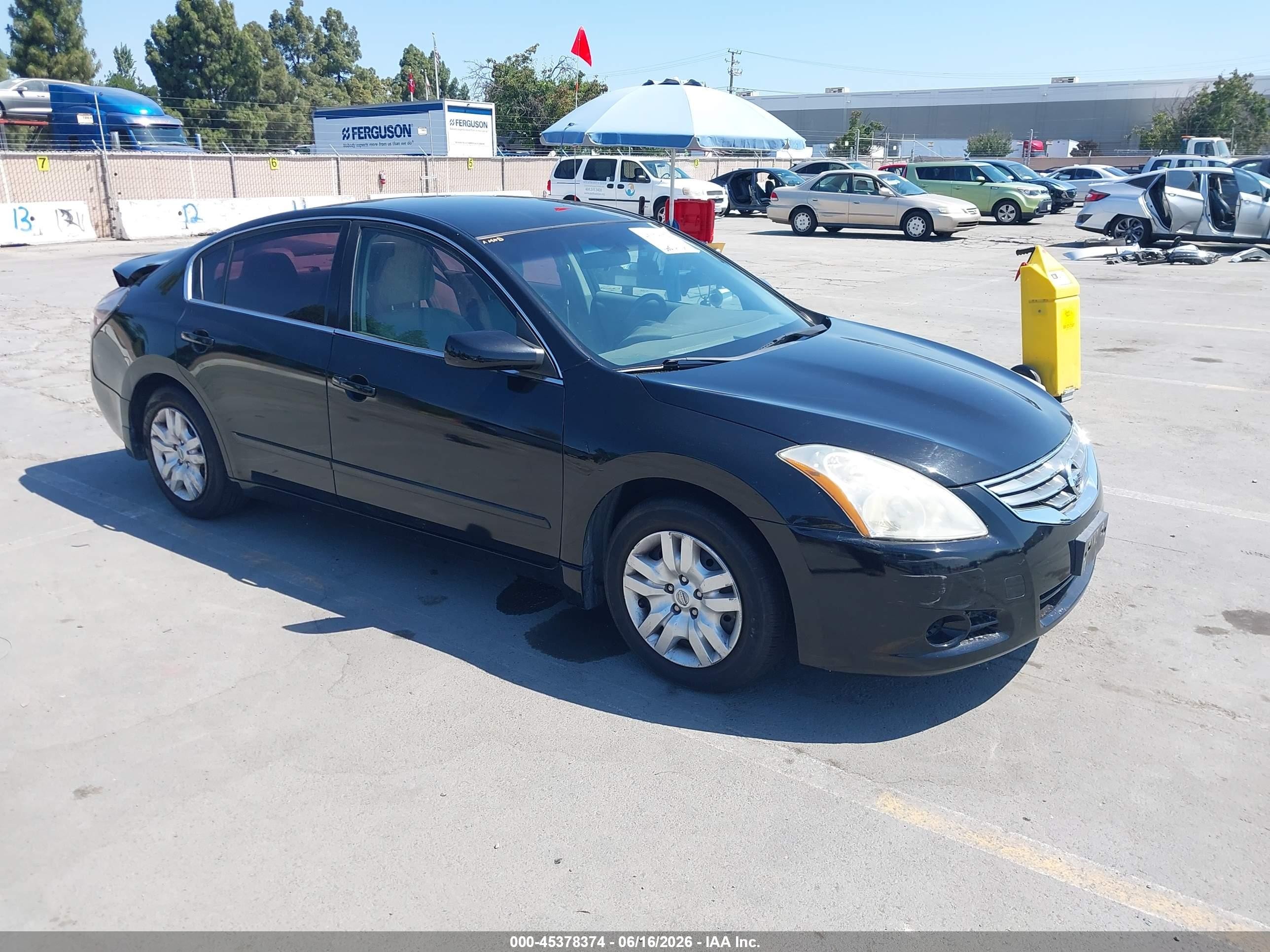 2012 Nissan Altima 2.5 S Black vin: 1N4AL2AP3CN458678