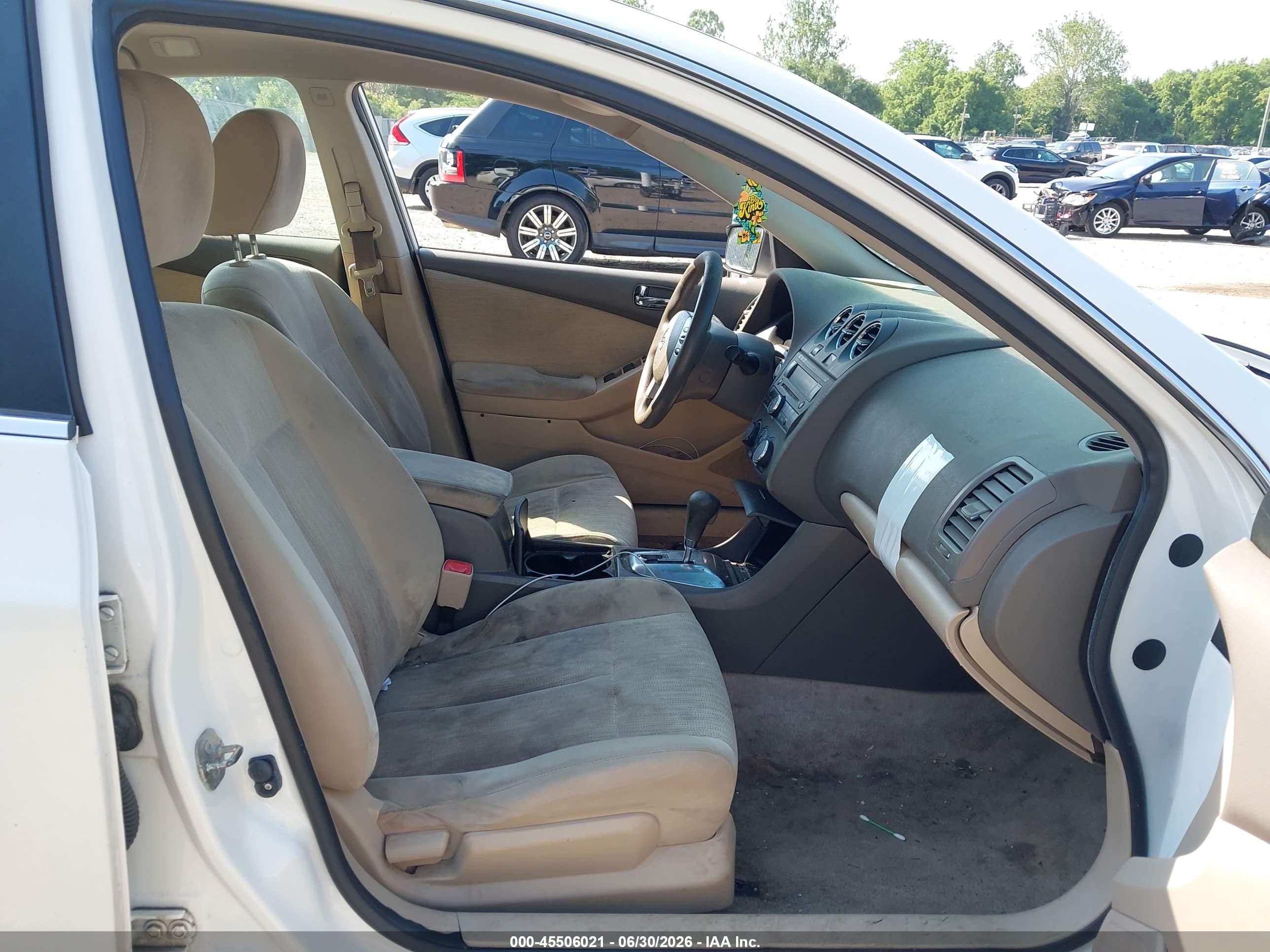2012 Nissan Altima 2.5 S Белый vin: 1N4AL2AP3CN460009