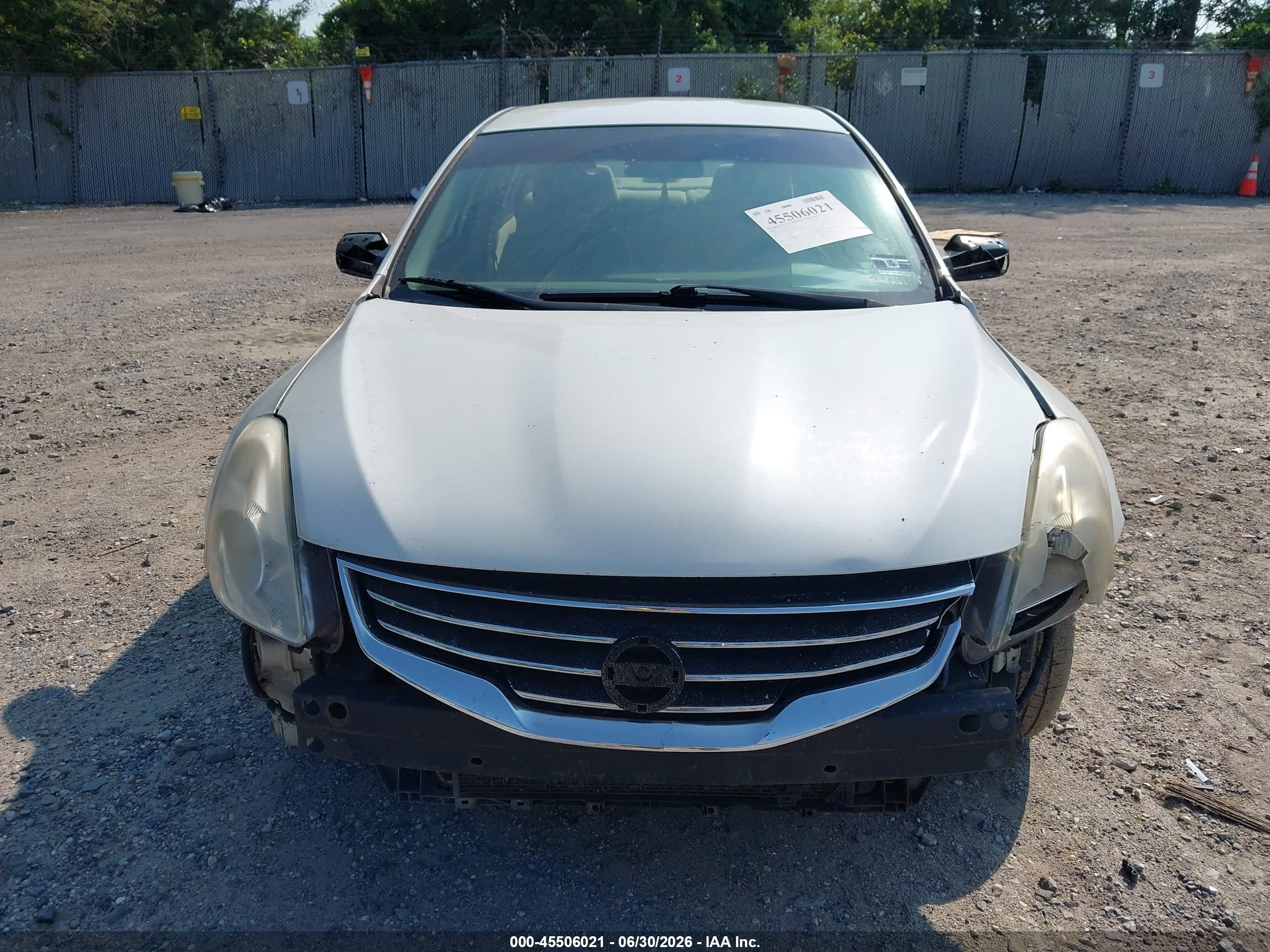 2012 Nissan Altima 2.5 S Белый vin: 1N4AL2AP3CN460009