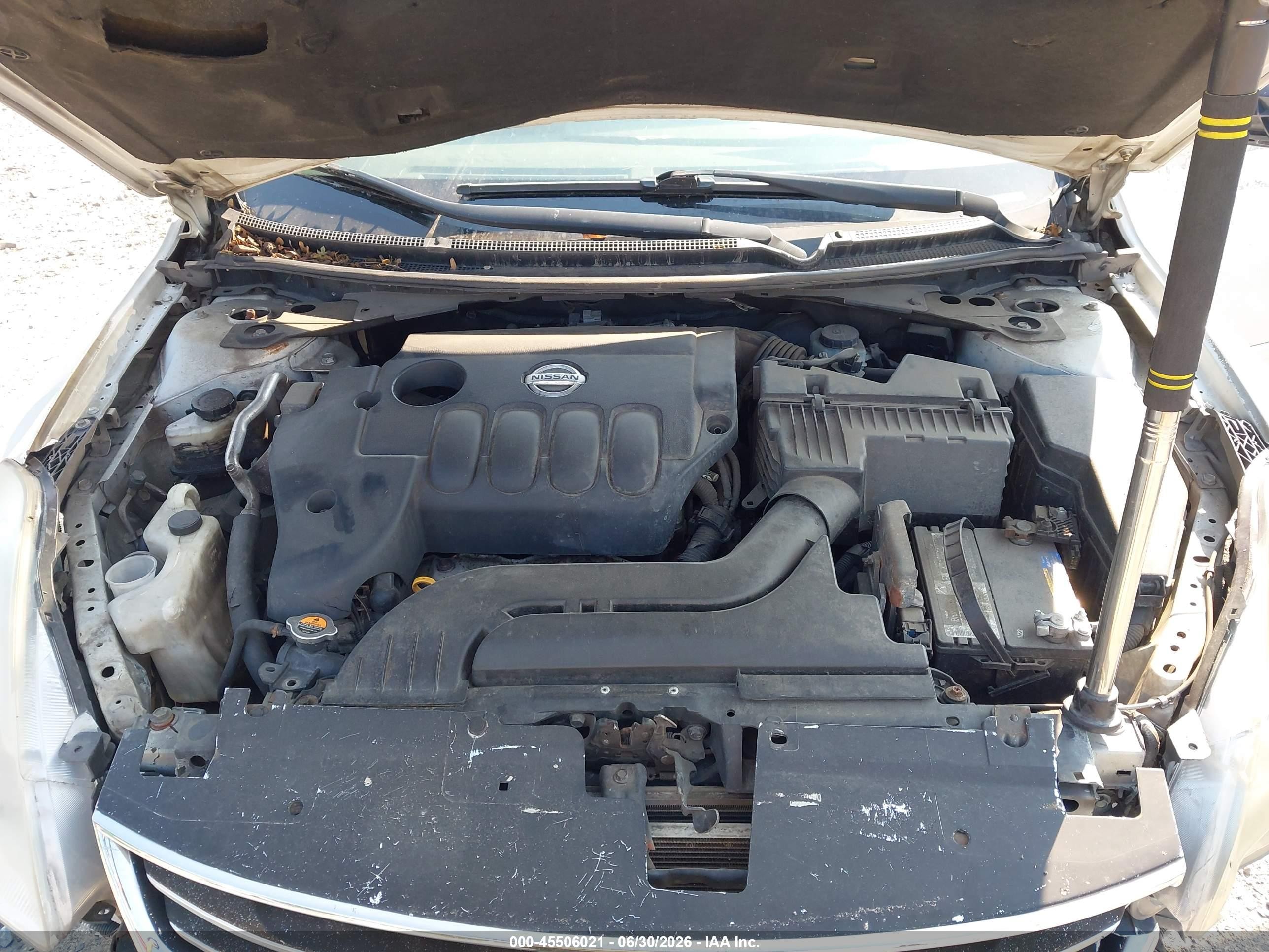 2012 Nissan Altima 2.5 S Белый vin: 1N4AL2AP3CN460009