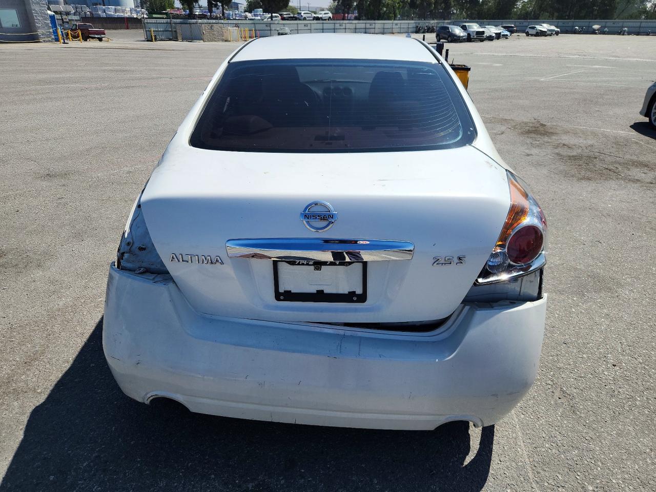 2012 Nissan Altima 2.5 White vin: 1N4AL2AP3CN460446
