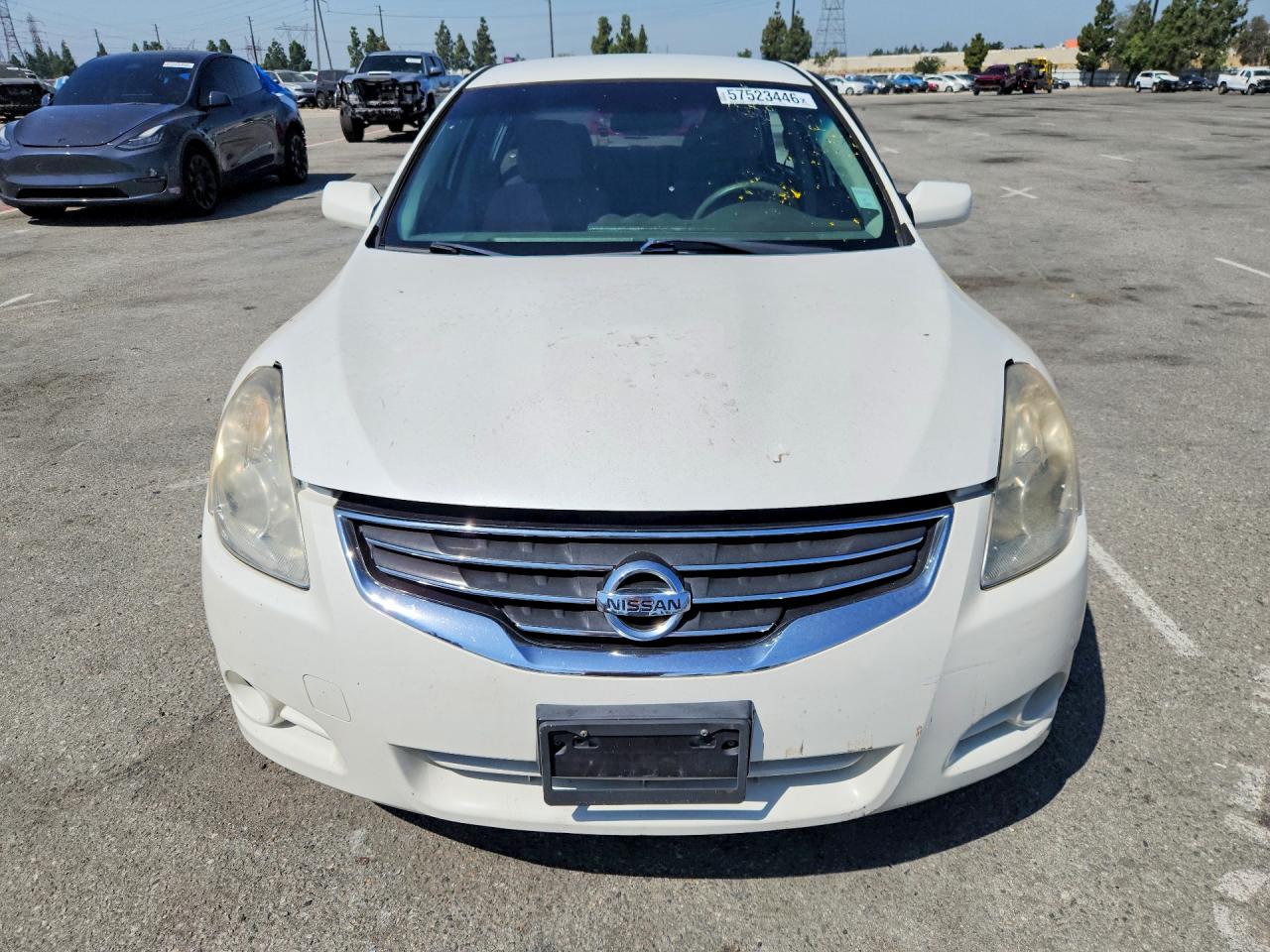 2012 Nissan Altima 2.5 White vin: 1N4AL2AP3CN460446