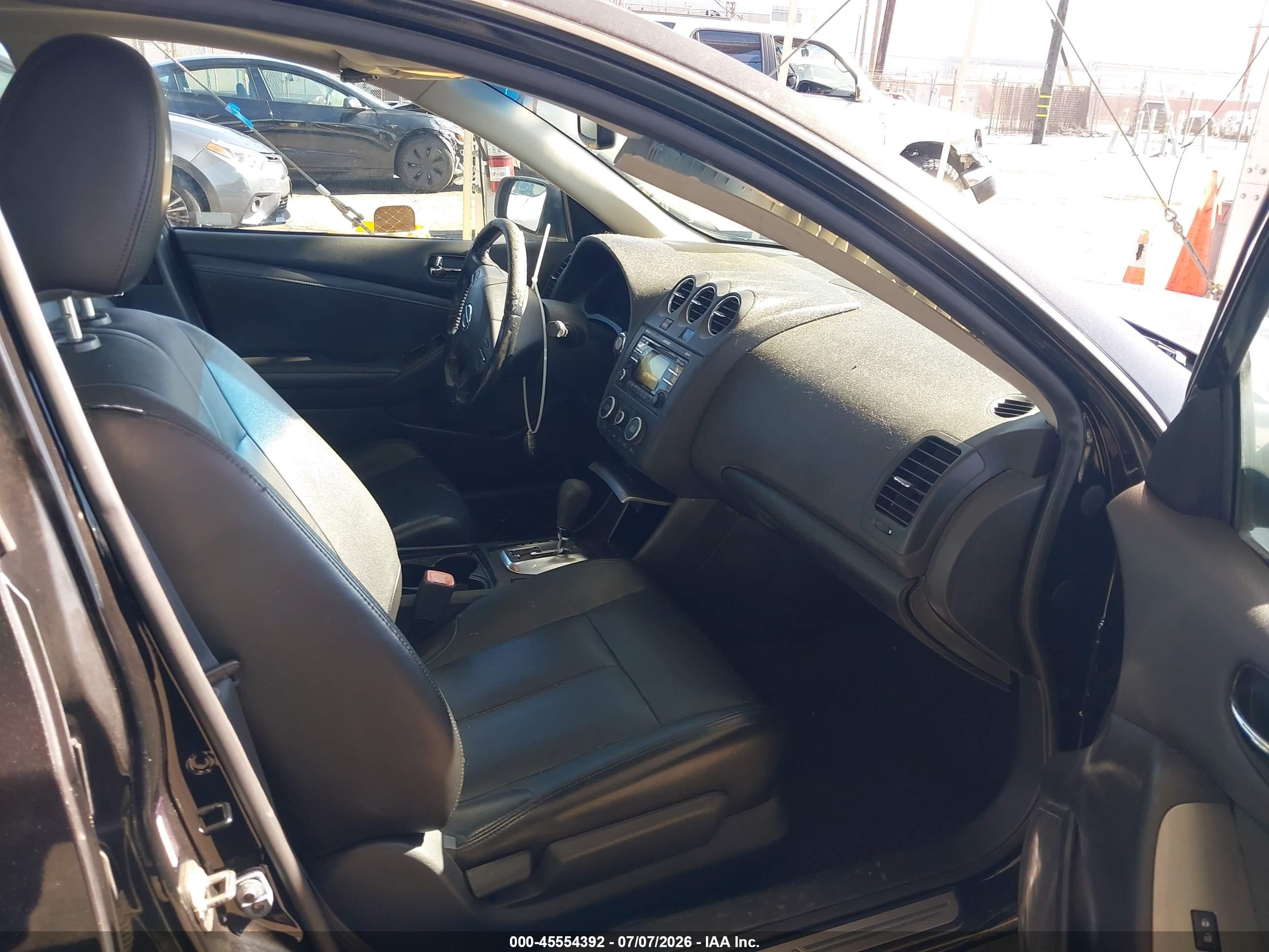 2012 Nissan Altima 2.5 S Черный vin: 1N4AL2AP3CN464870