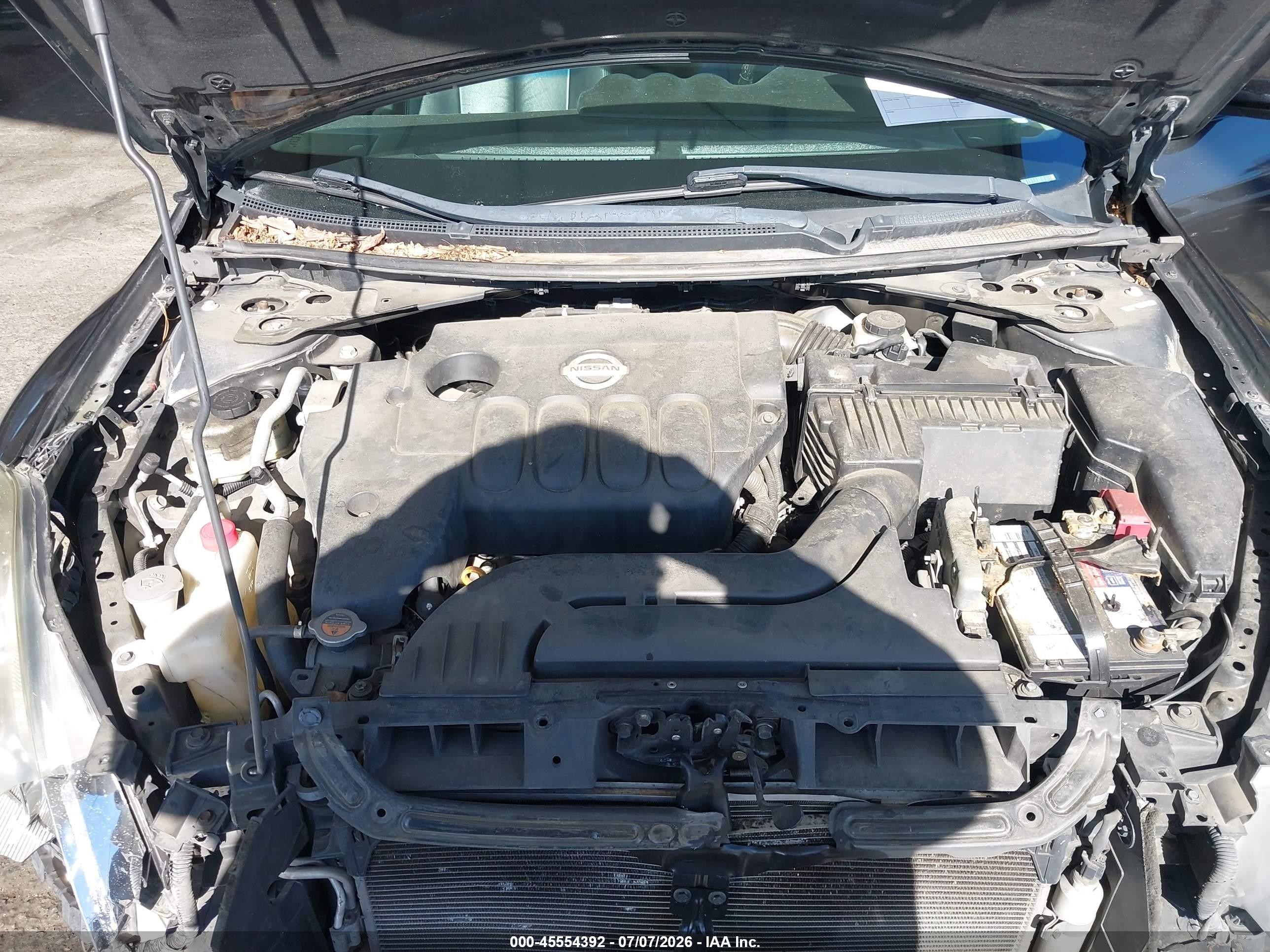2012 Nissan Altima 2.5 S Черный vin: 1N4AL2AP3CN464870