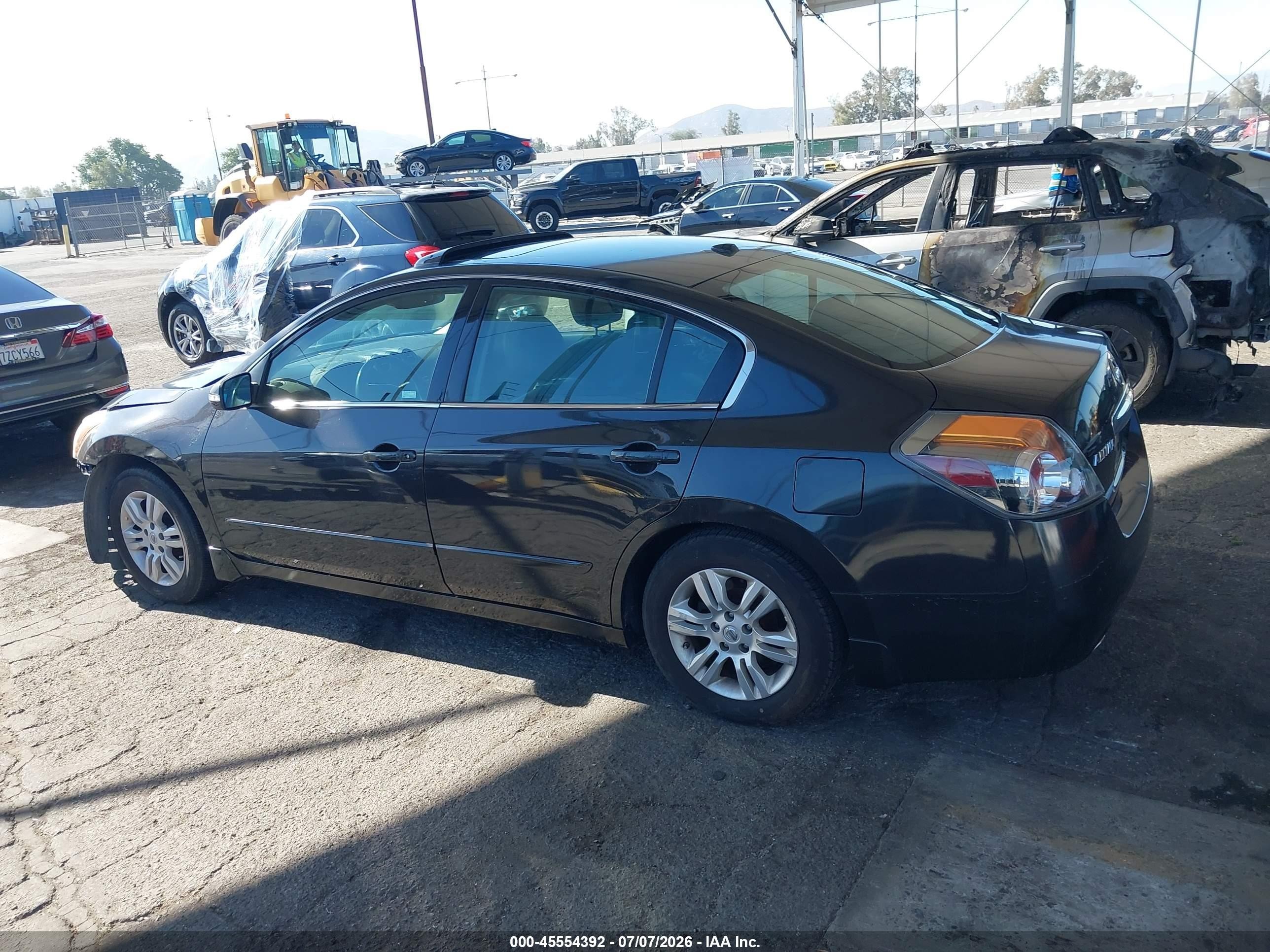 2012 Nissan Altima 2.5 S Черный vin: 1N4AL2AP3CN464870