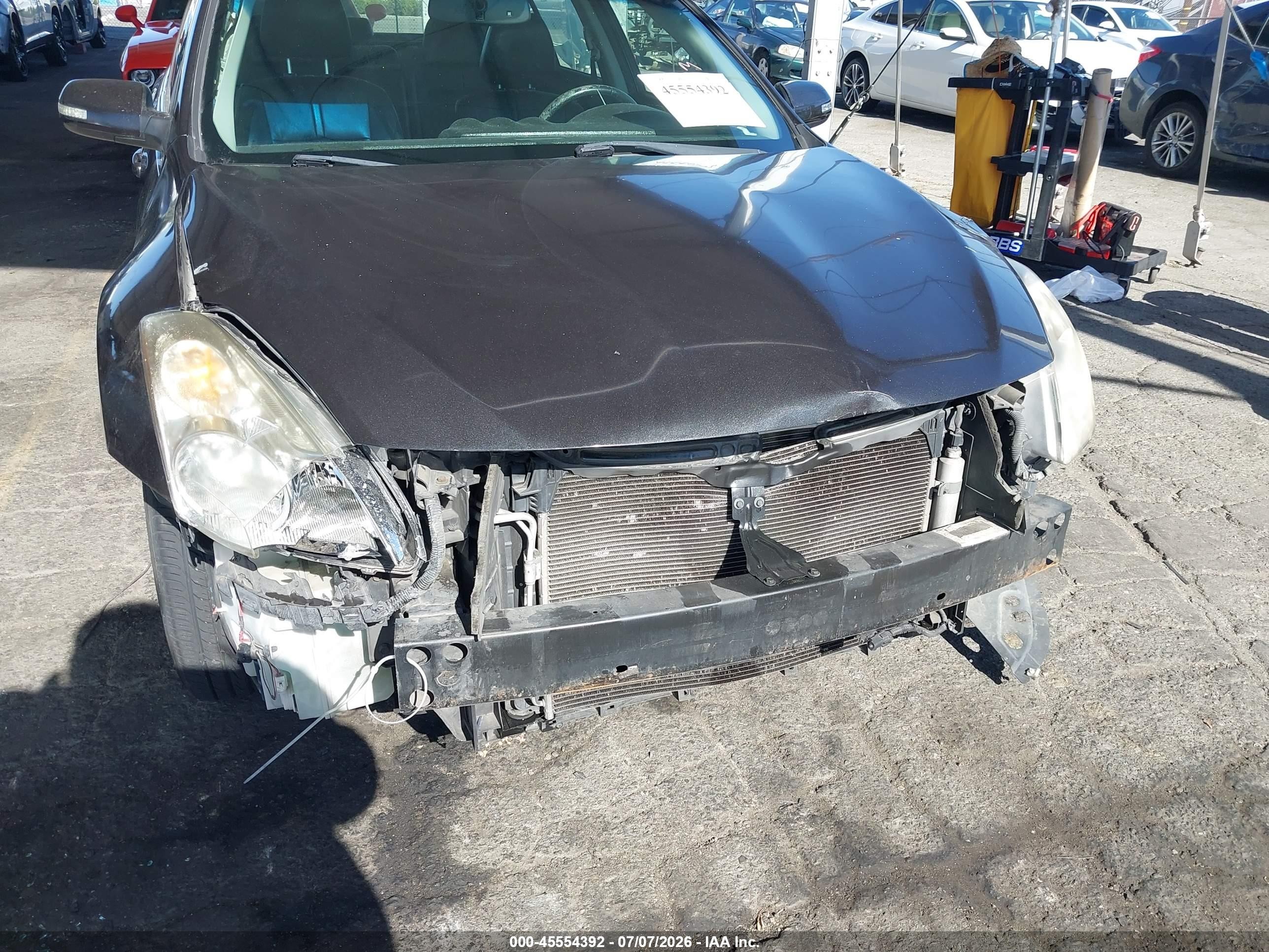 2012 Nissan Altima 2.5 S Черный vin: 1N4AL2AP3CN464870