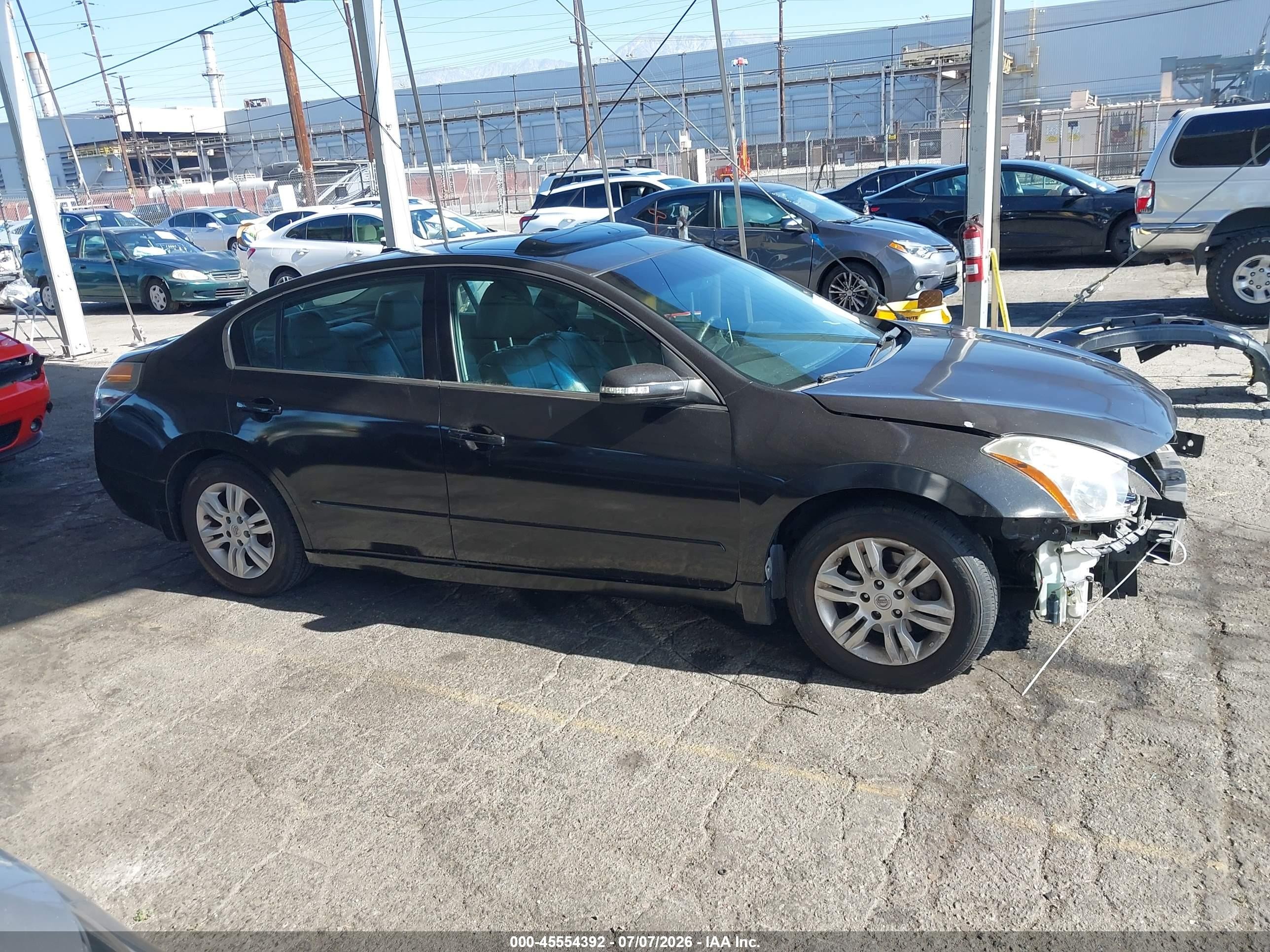 2012 Nissan Altima 2.5 S Черный vin: 1N4AL2AP3CN464870