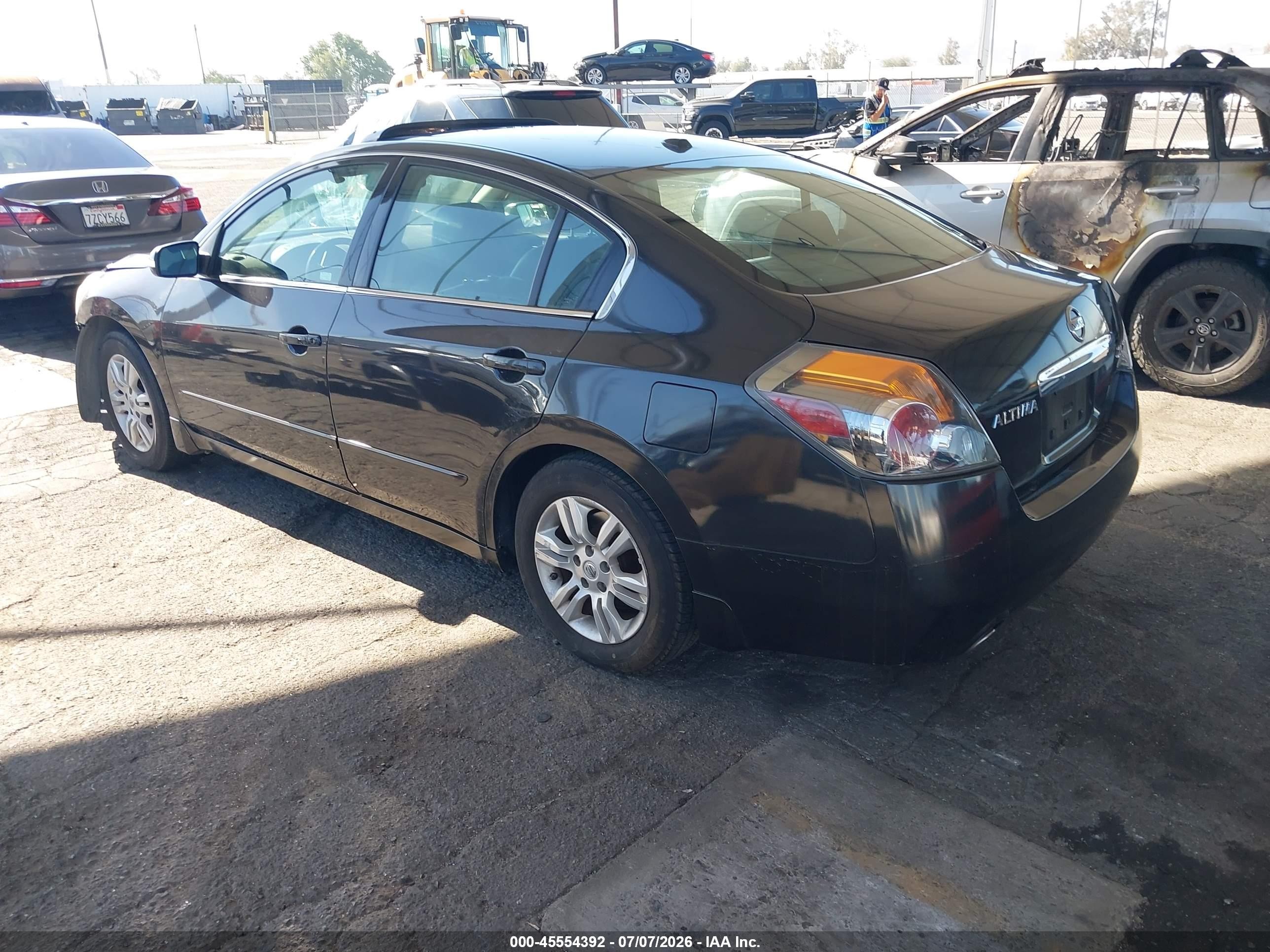 2012 Nissan Altima 2.5 S Черный vin: 1N4AL2AP3CN464870