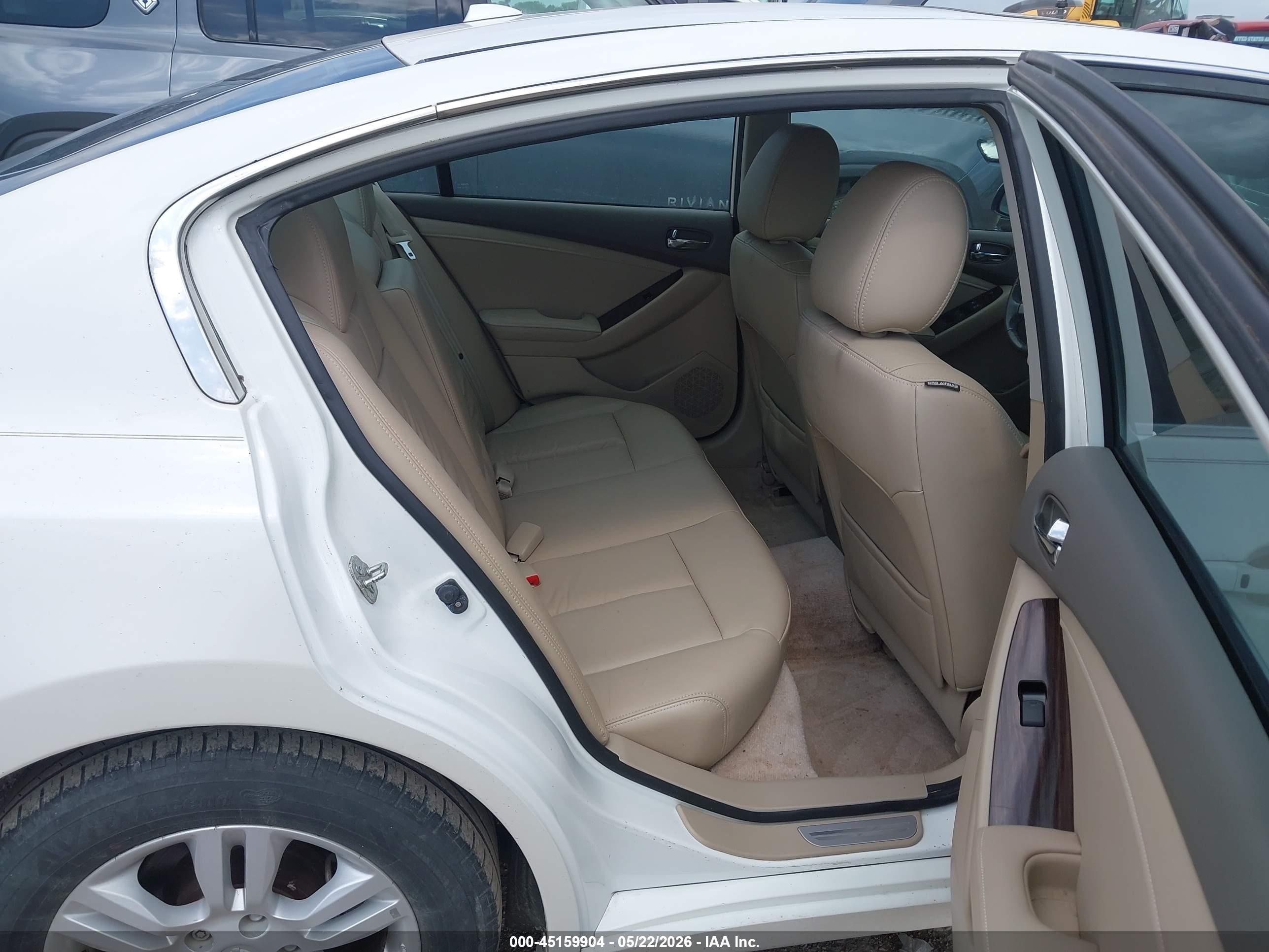 2012 Nissan Altima 2.5 S White vin: 1N4AL2AP3CN469244