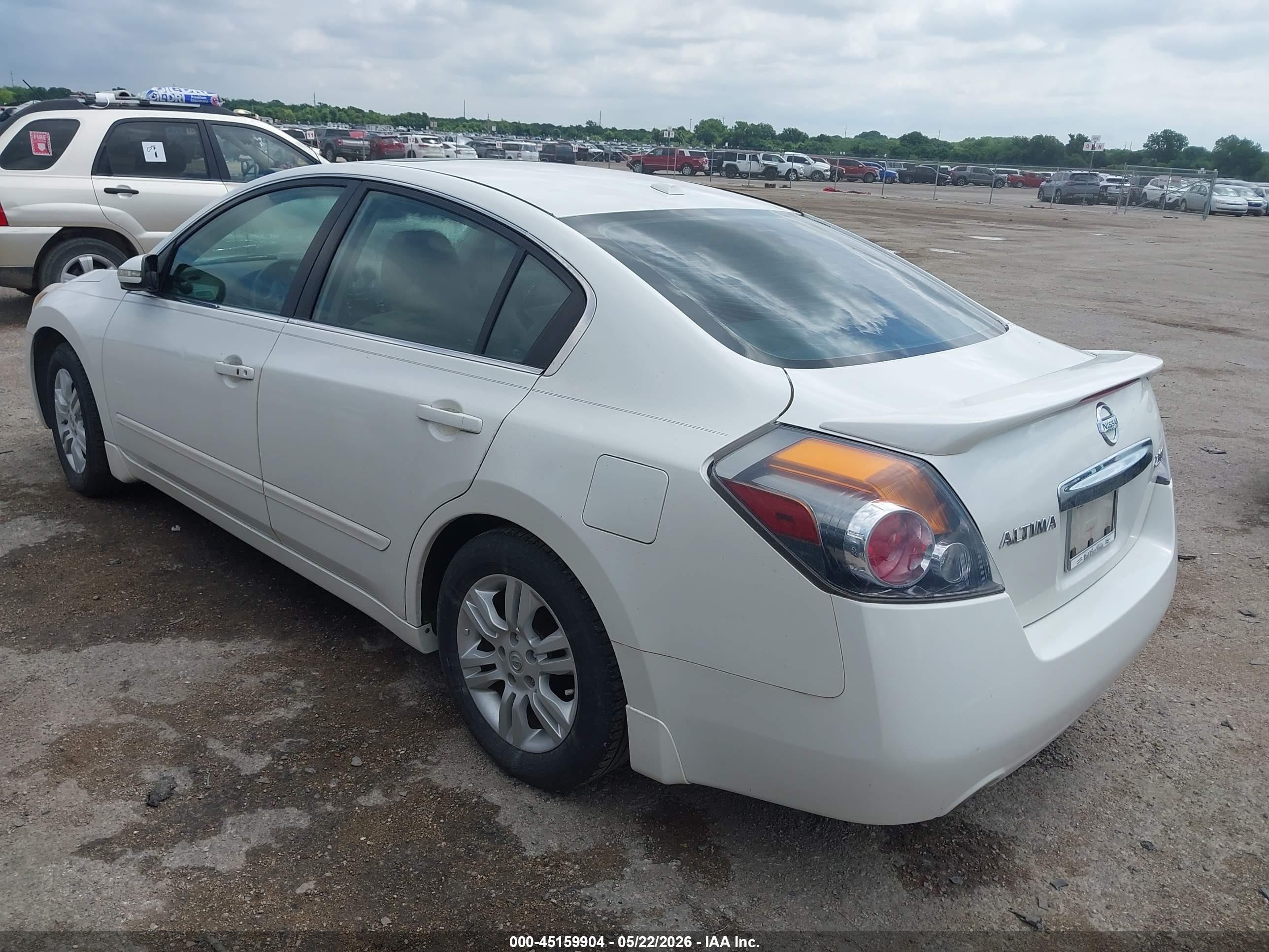 2012 Nissan Altima 2.5 S White vin: 1N4AL2AP3CN469244