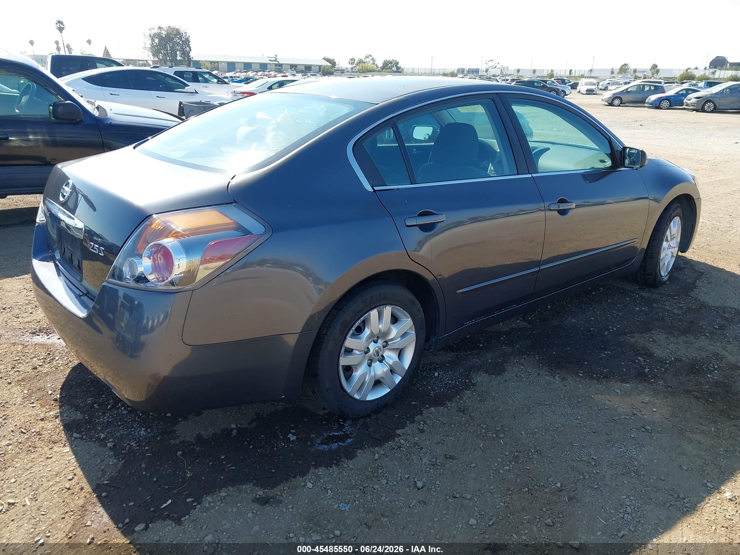 2012 Nissan Altima 2.5 S Серый vin: 1N4AL2AP3CN502095