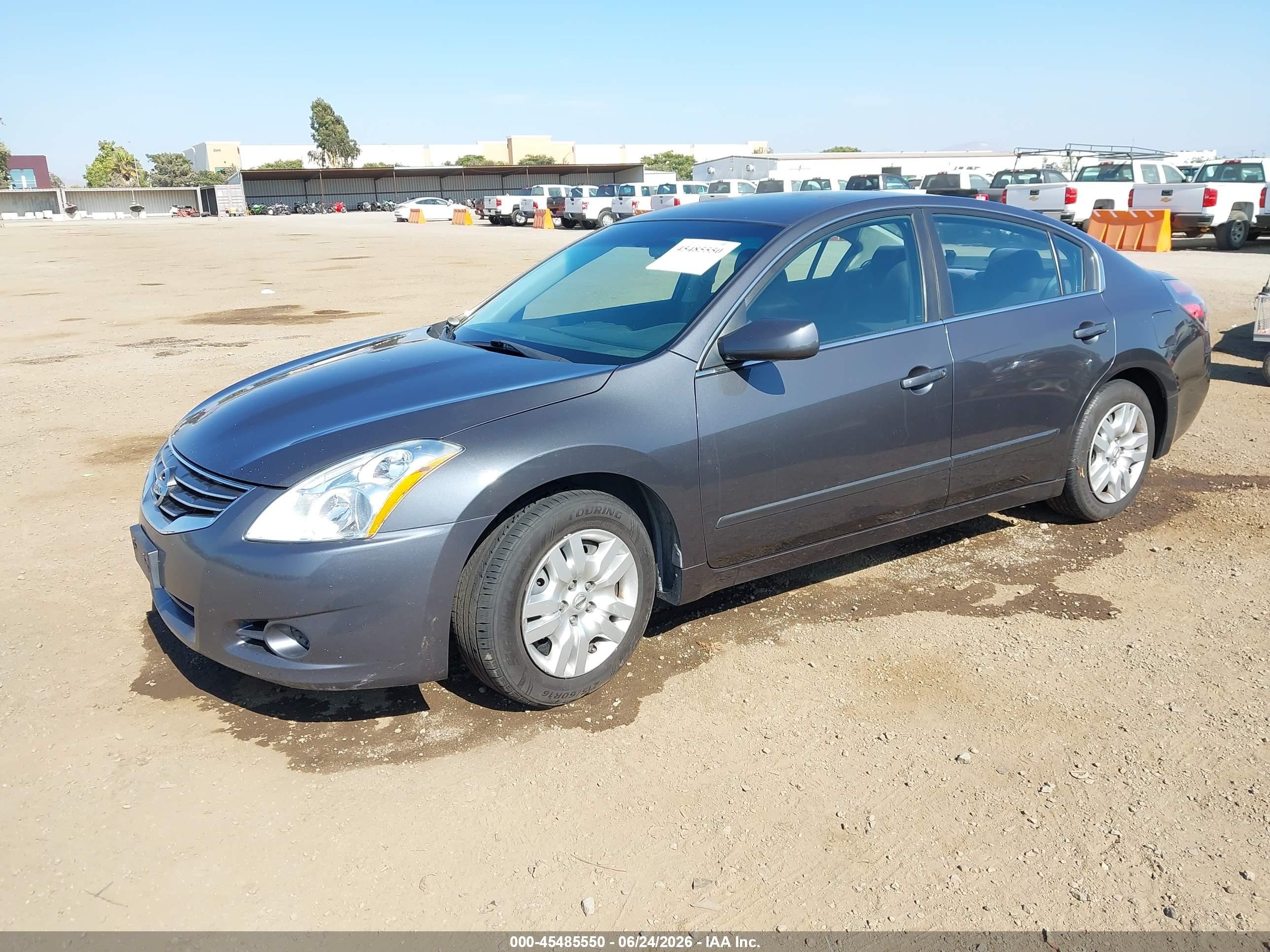 2012 Nissan Altima 2.5 S Серый vin: 1N4AL2AP3CN502095