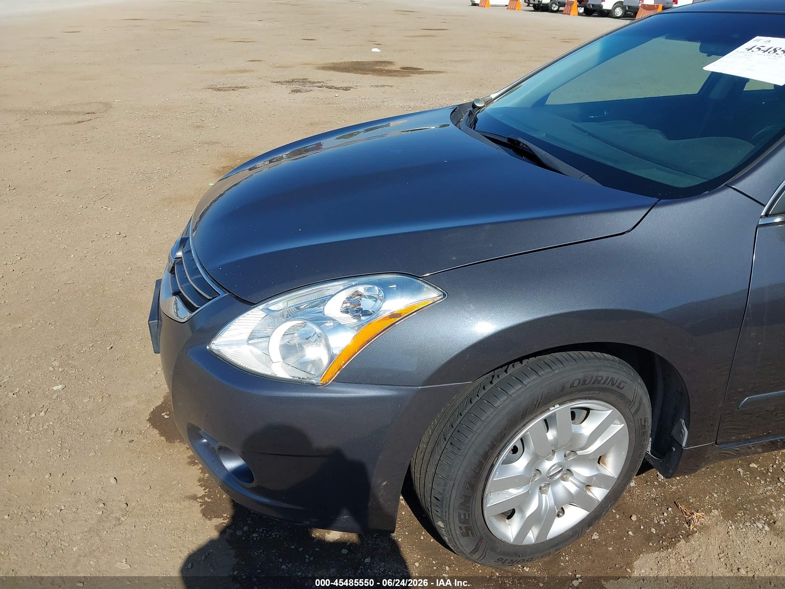 2012 Nissan Altima 2.5 S Серый vin: 1N4AL2AP3CN502095